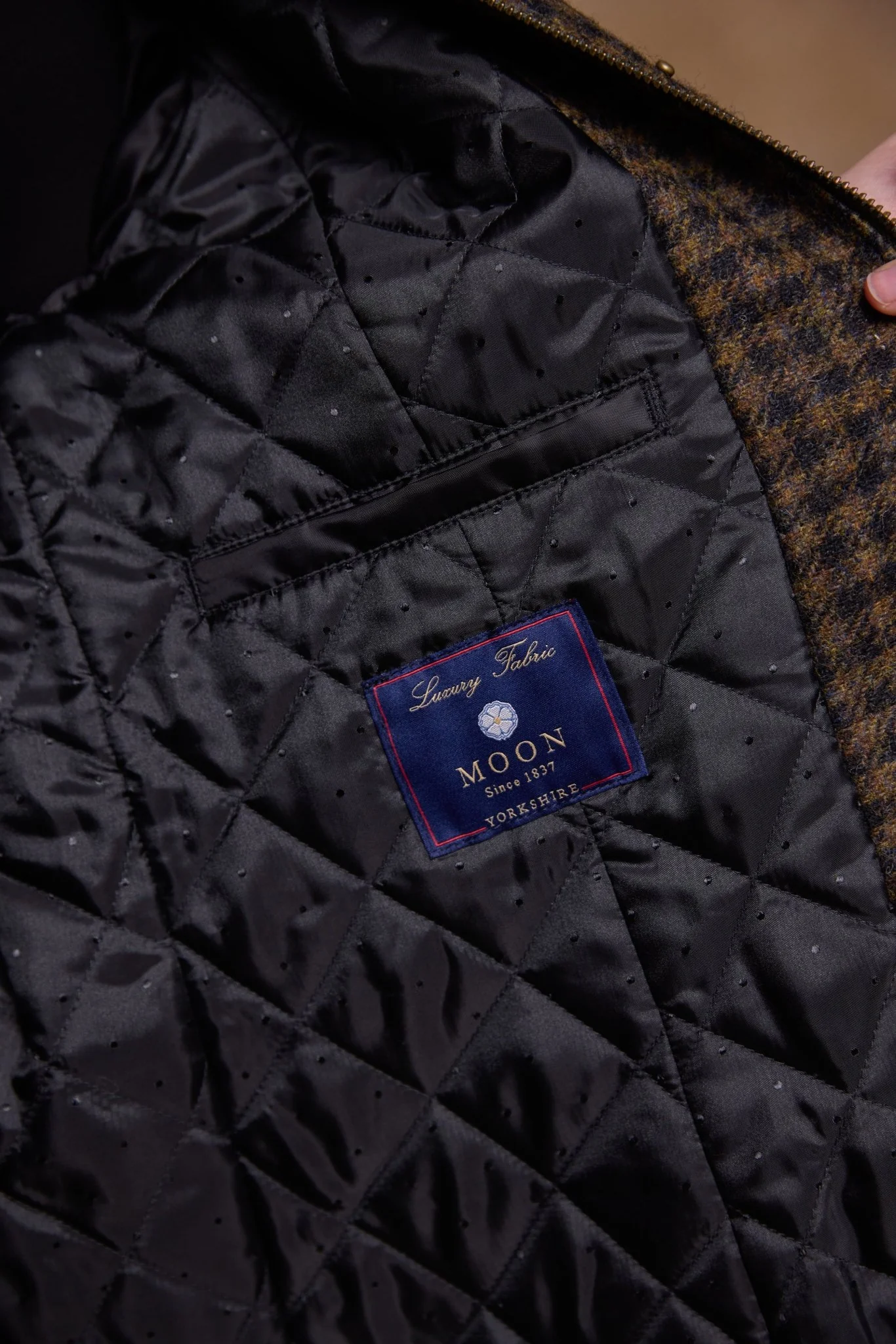 Aine Tweed Jacket - Earth Check - Image 9