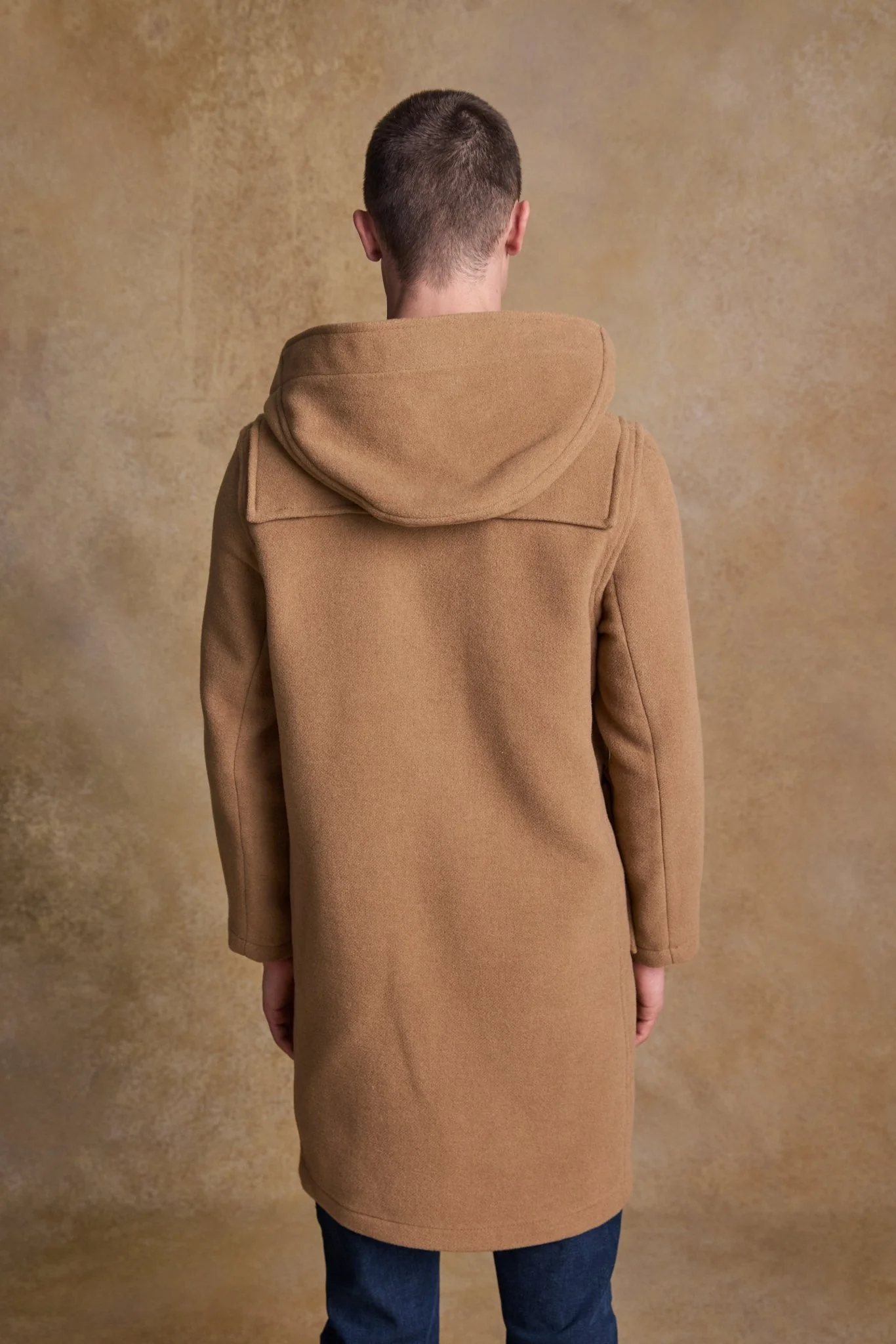 Alex Wool Duffle Coat - Camel - Image 9