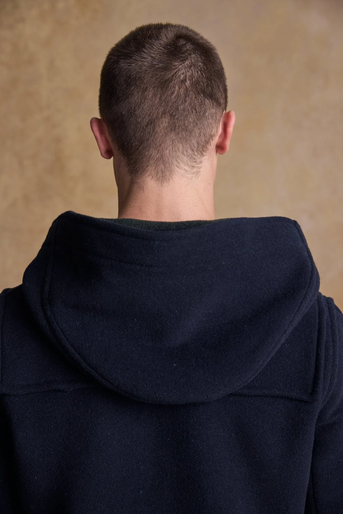 Alex Wool Duffle Coat - Navy - Image 8