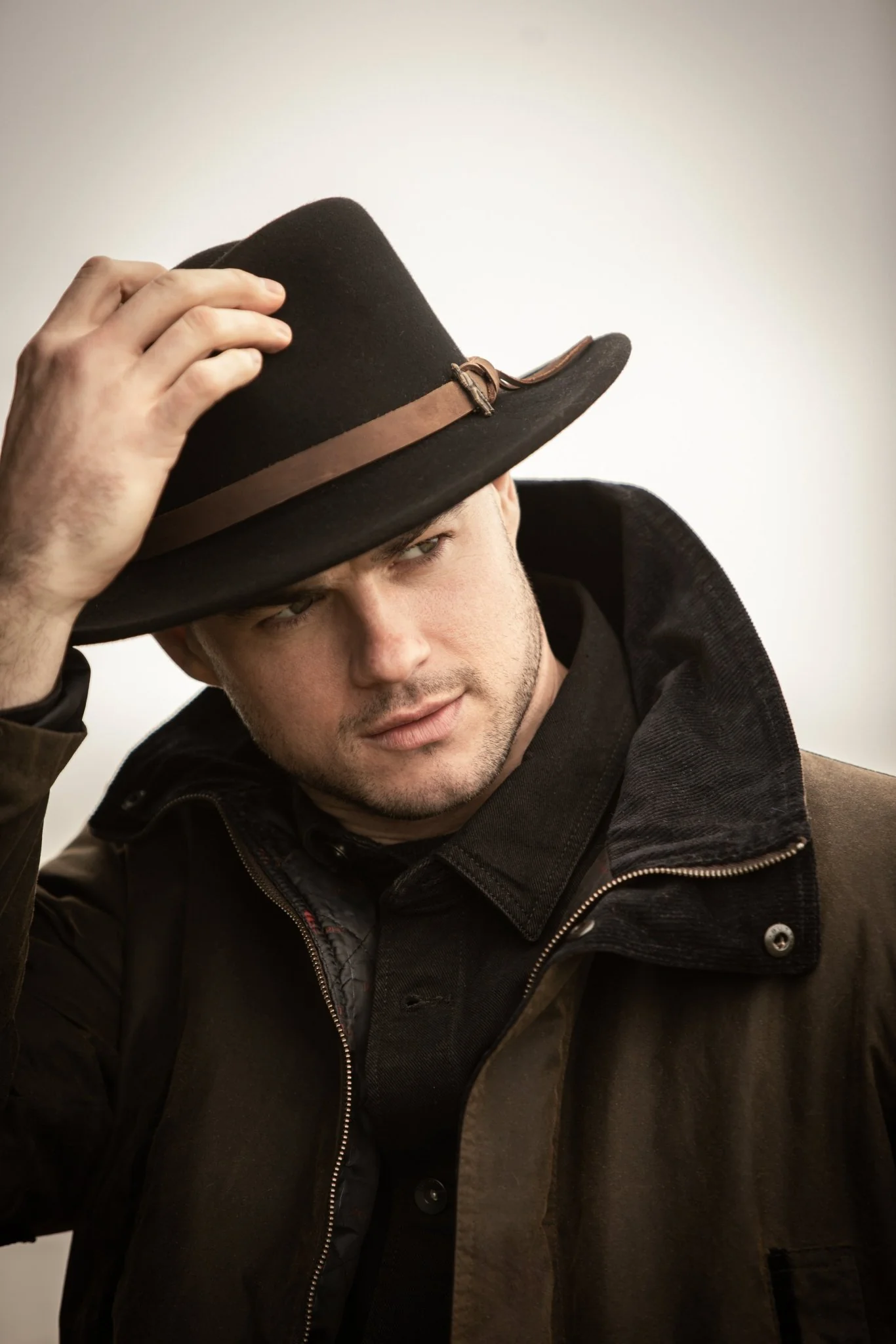 Boston Felt Hat - Black