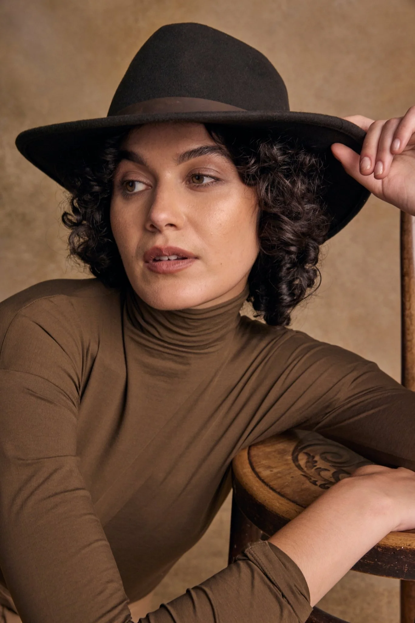 Boston Felt Hat - Brown - Image 4