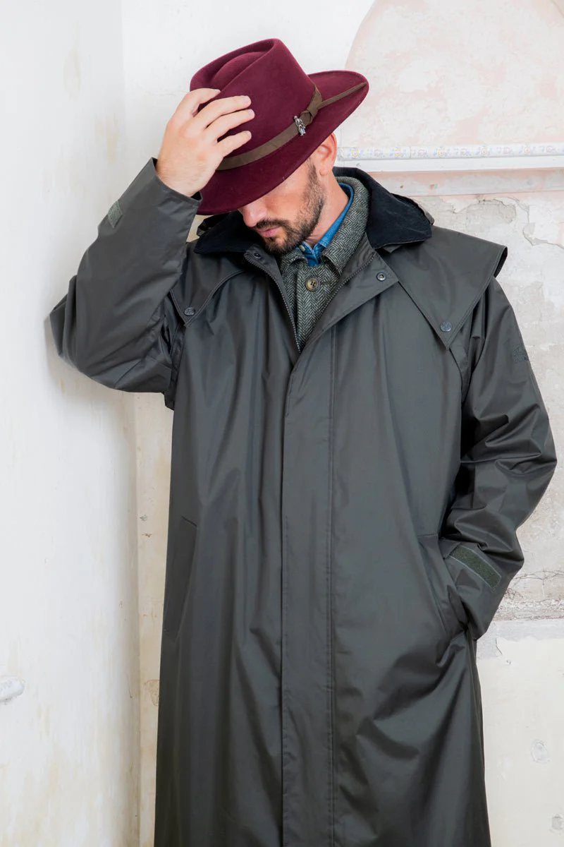 Boston Felt Hat - Burgundy - Image 3