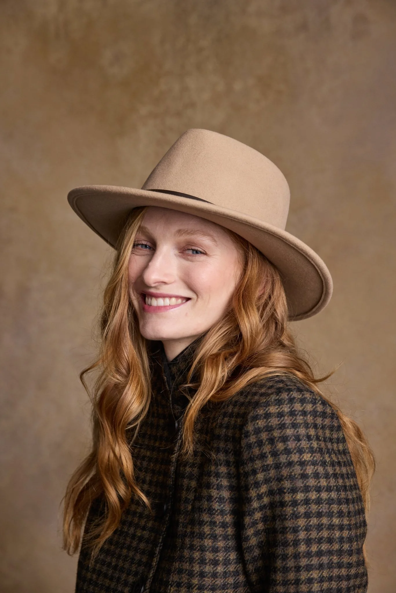 Boston Felt Hat - Tan - Image 2
