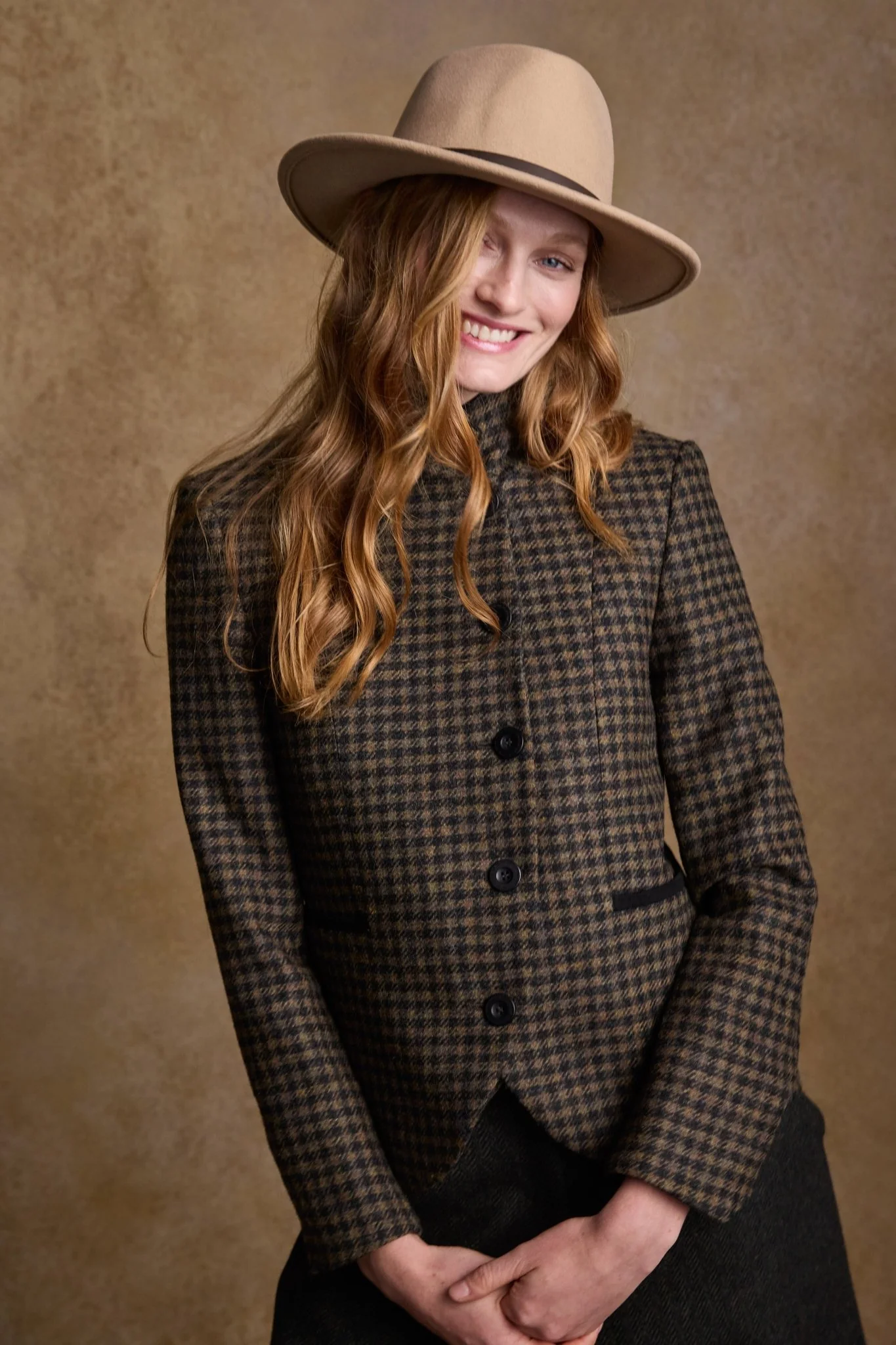 Boston Felt Hat - Tan - Image 5