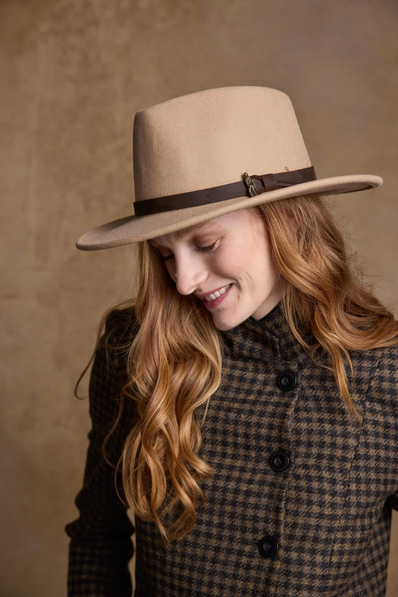 Boston Felt Hat - Tan - Image 6