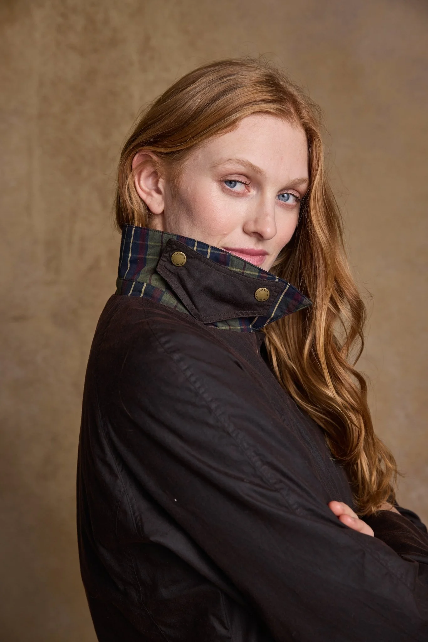 Claire Wax Jacket - Rustic Brown - Image 4
