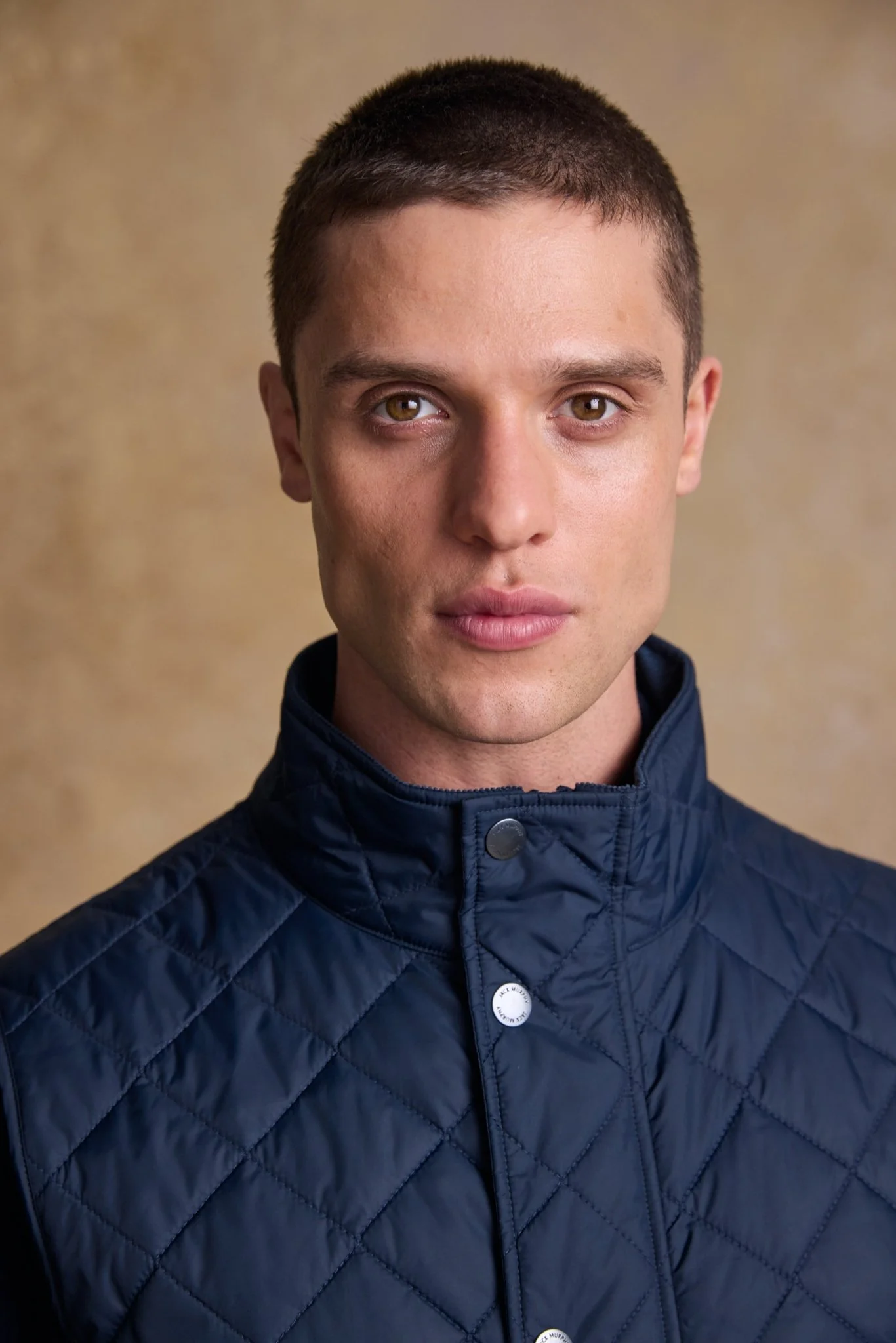 Conor Quilted Gilet - Navy - Image 7