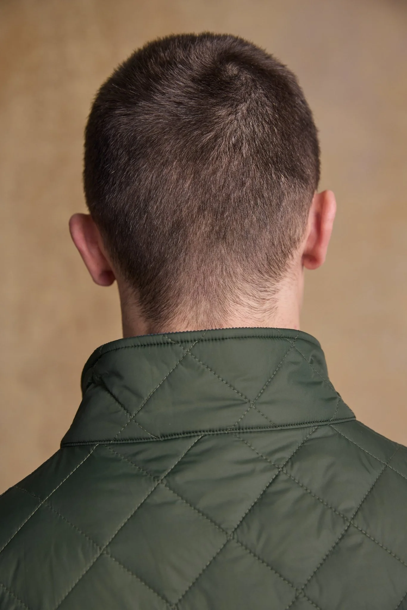 Conor Quilted Gilet - Olive - Image 10