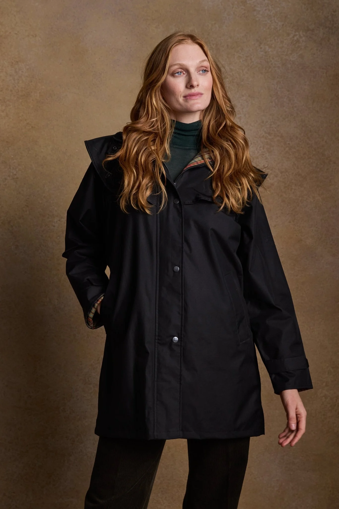 Cotswold Waterproof Jacket - Black - Image 3
