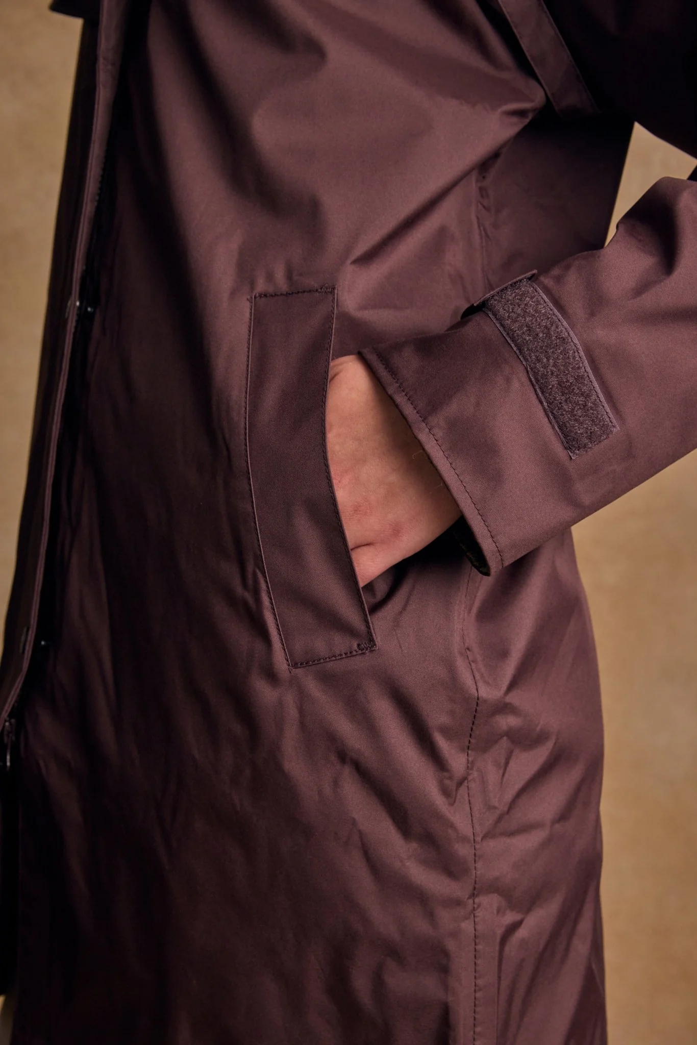 Cotswold Waterproof Jacket - Deep Claret - Image 6