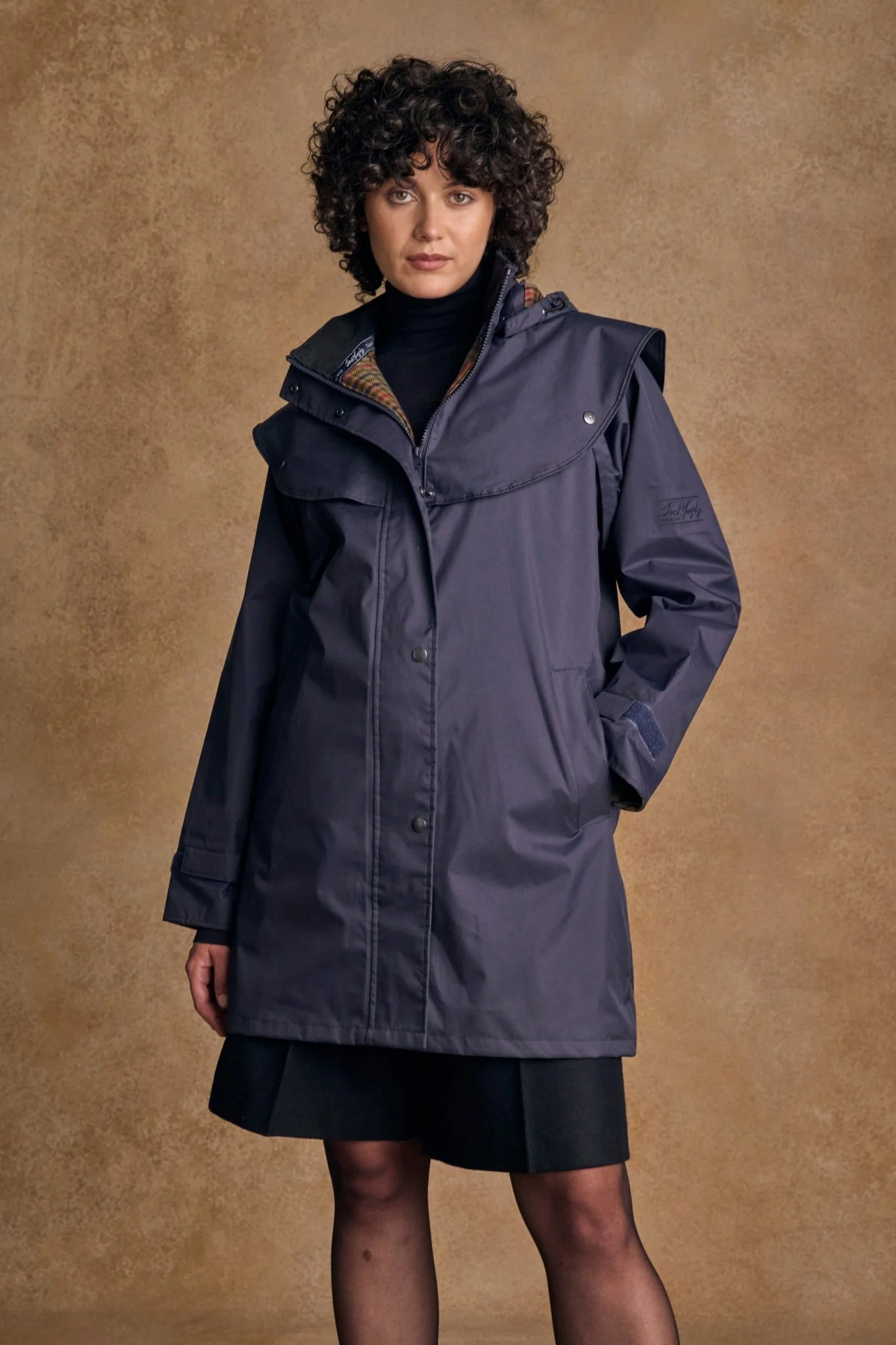 Cotswold Waterproof Jacket - Navy - Image 5