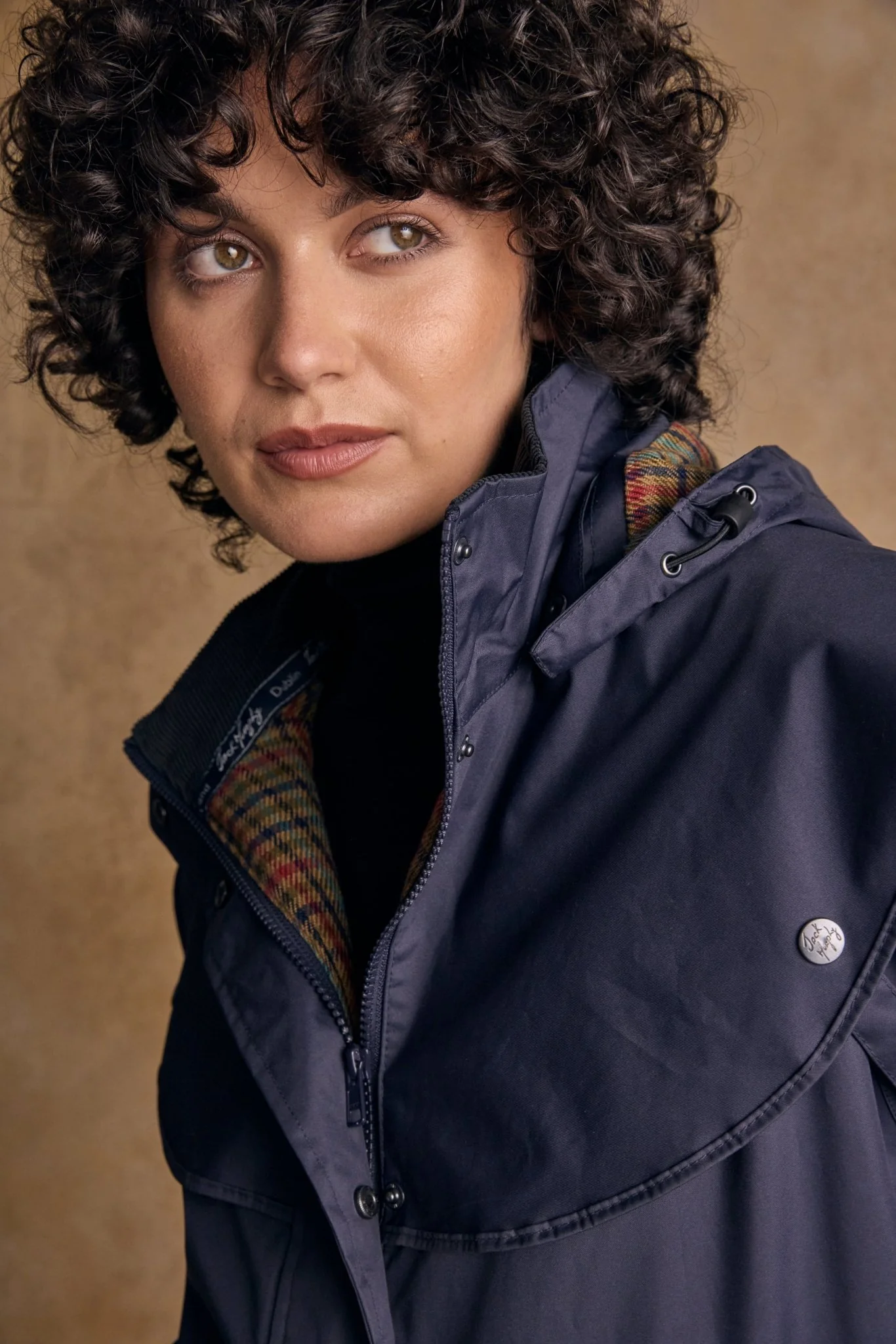 Cotswold Waterproof Jacket - Navy - Image 6