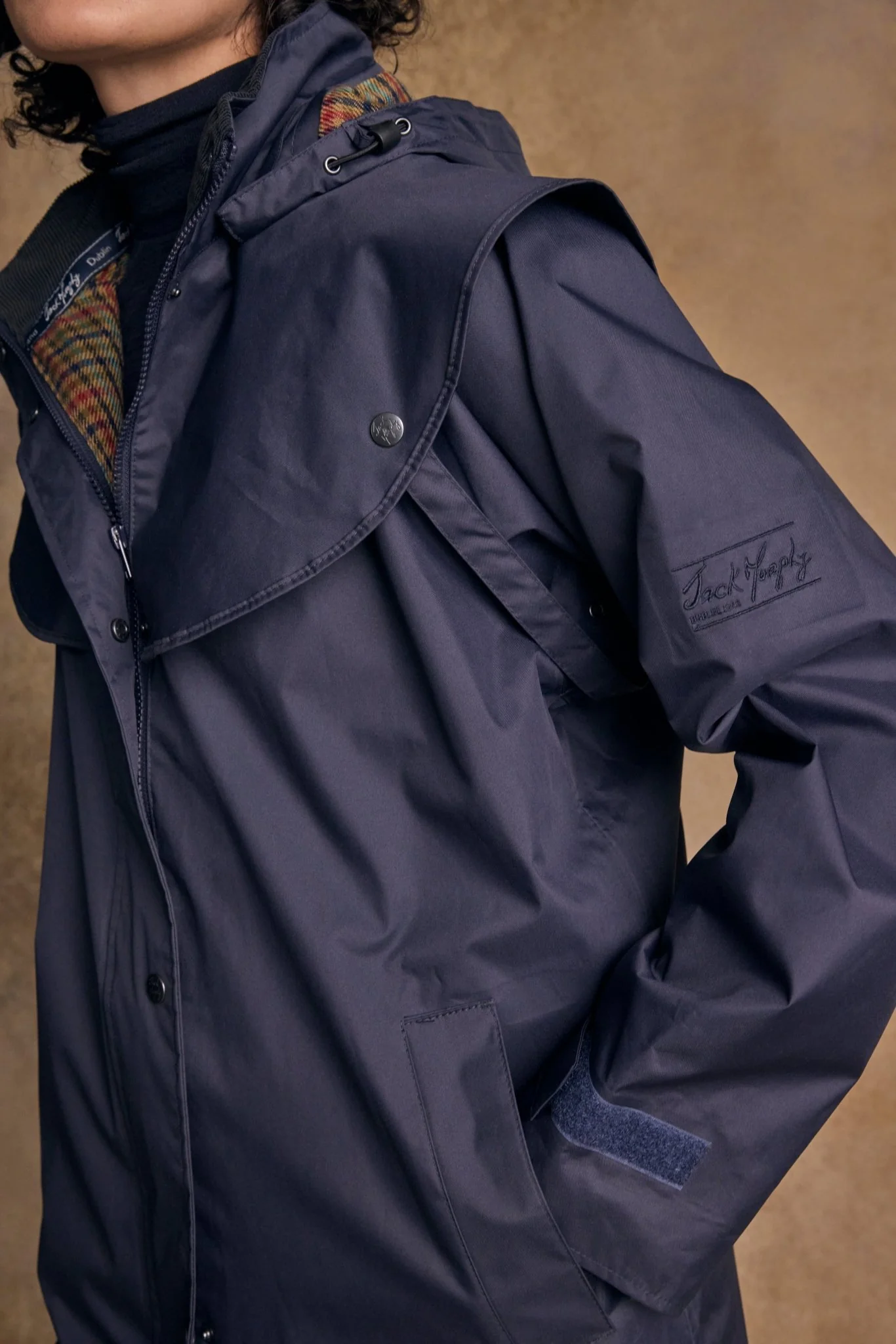 Cotswold Waterproof Jacket - Navy - Image 7