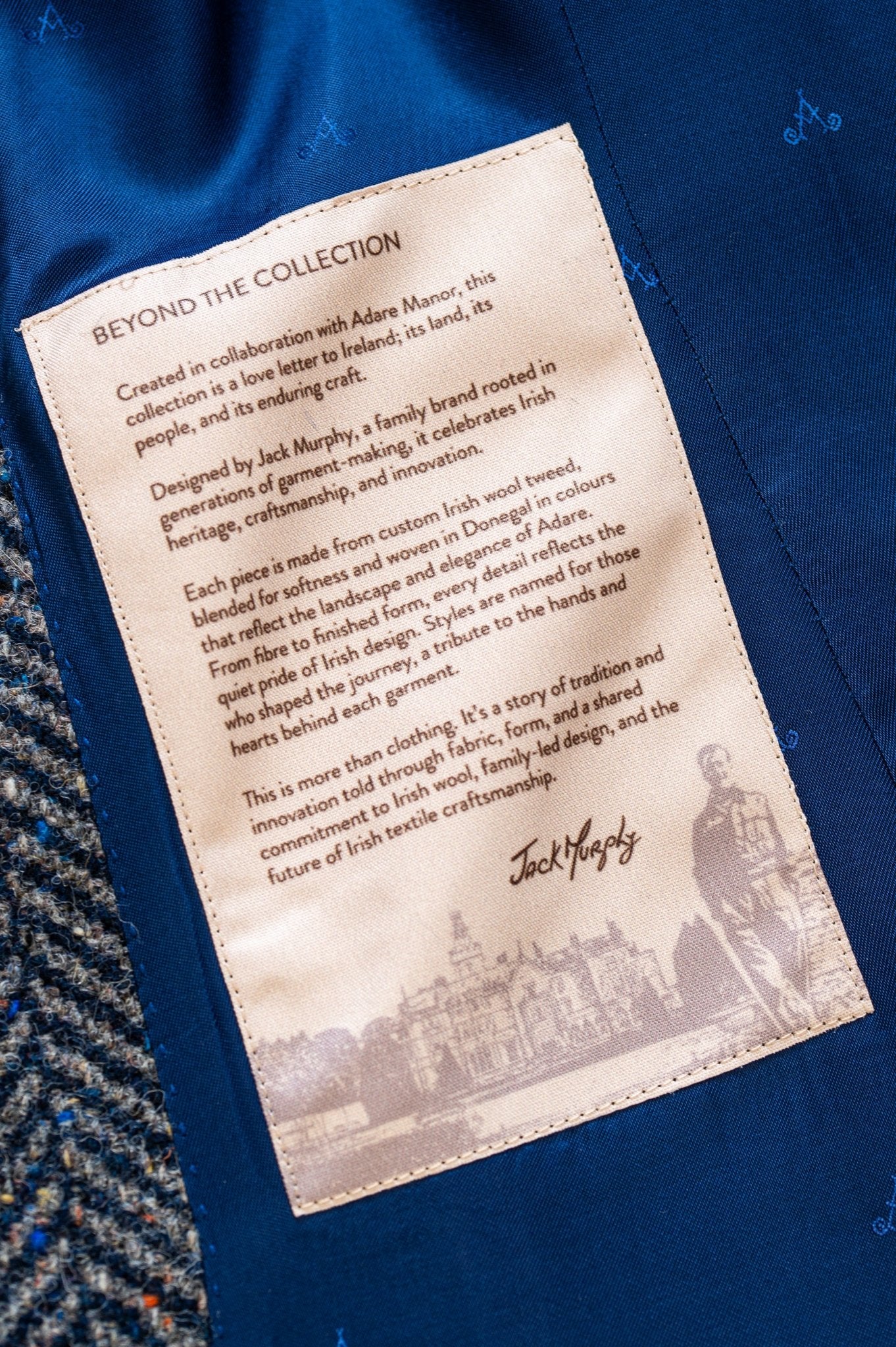 Deirdre Tweed Coat - Atlantic Mist - Image 7