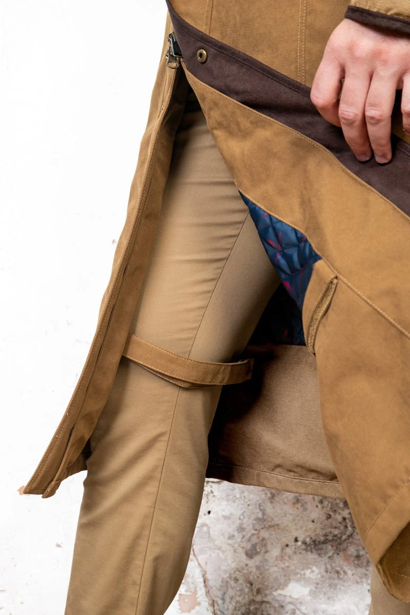 Emmet Waterproof Long Coat - Camel - Image 9