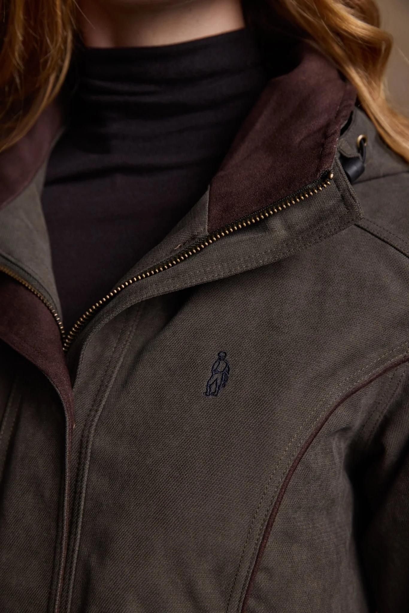 Erin Waterproof Coat - Olive - Image 6