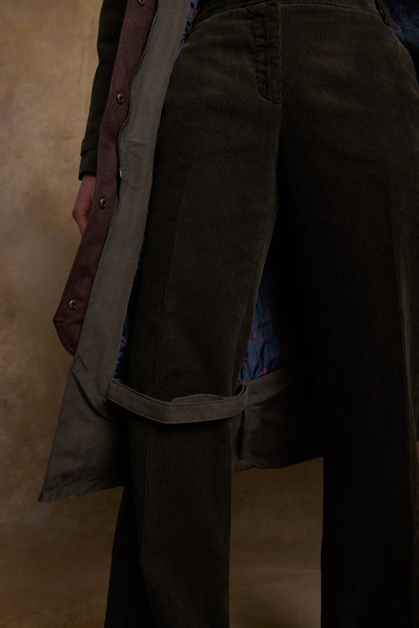 Erin Waterproof Coat - Olive - Image 7