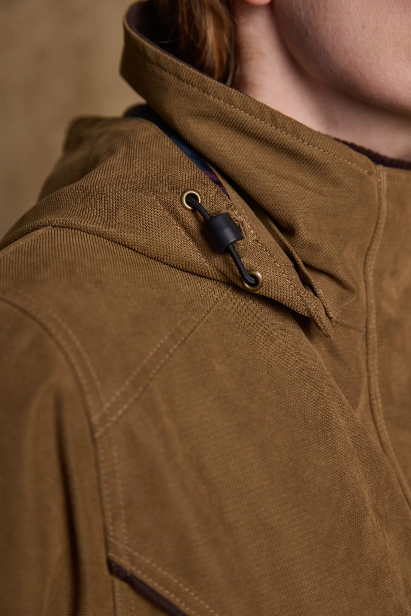 Erin Waterproof Coat - Camel - Image 7