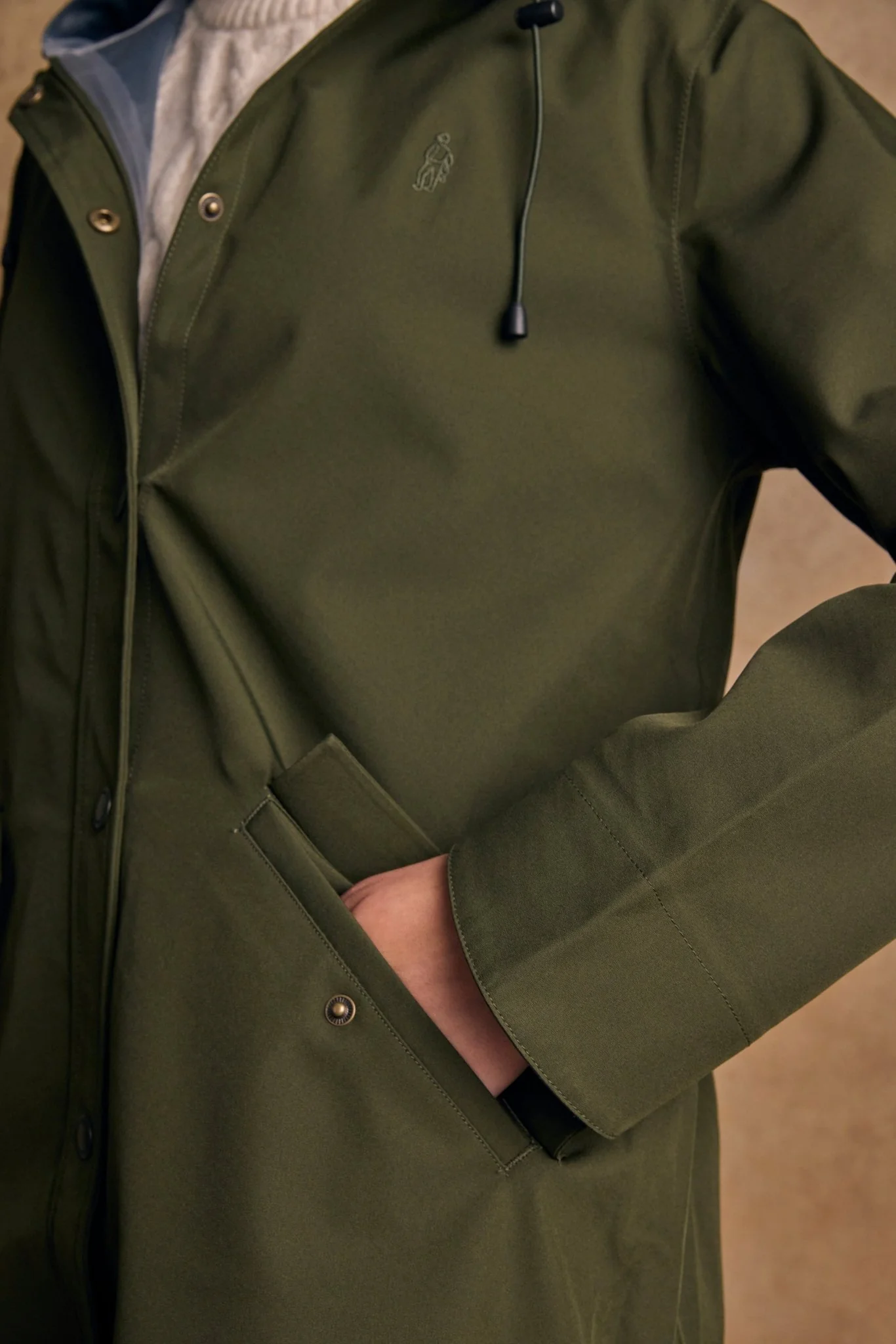 Fiadh Waterproof Jacket - Olive - Image 4
