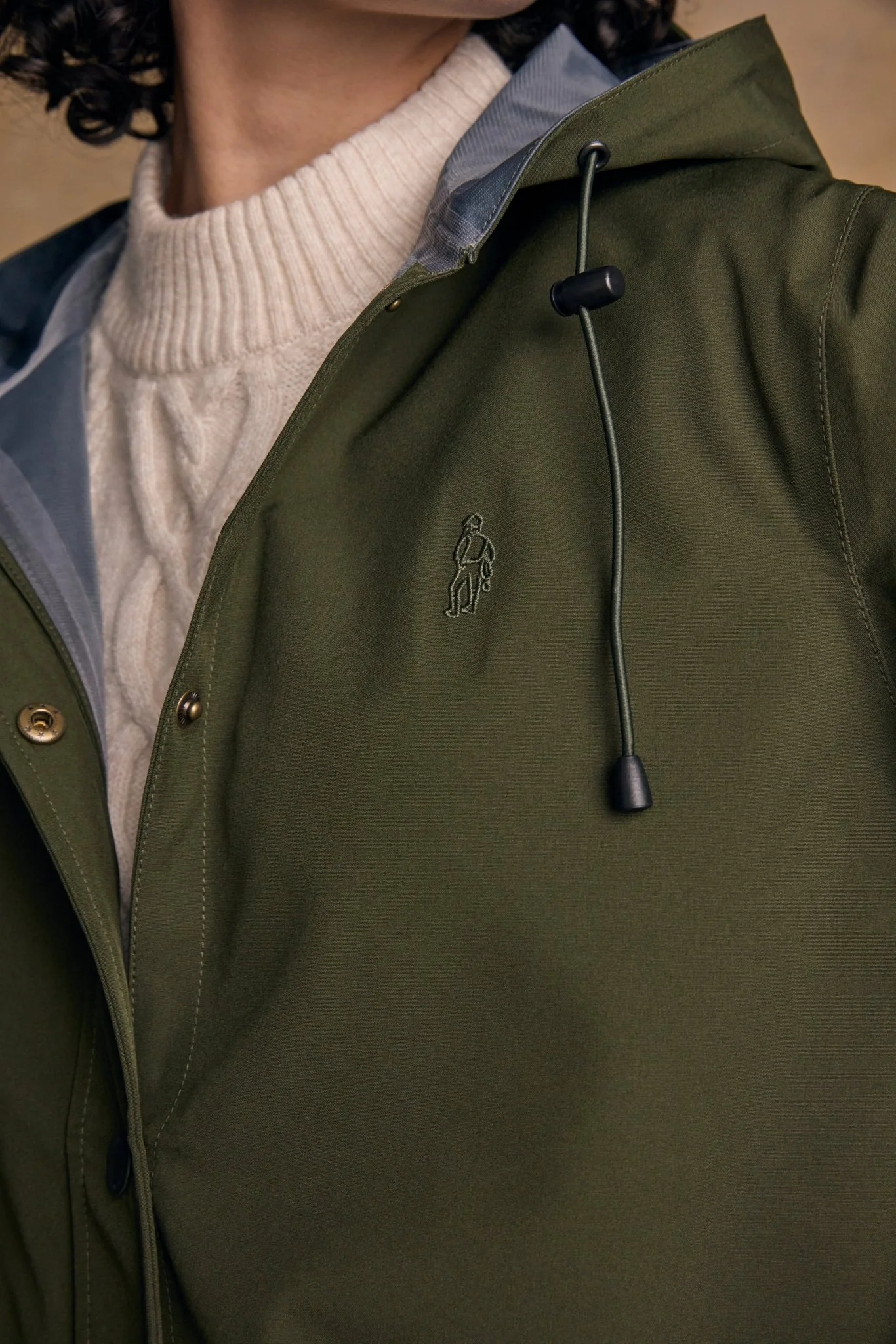 Fiadh Waterproof Jacket - Olive - Image 8