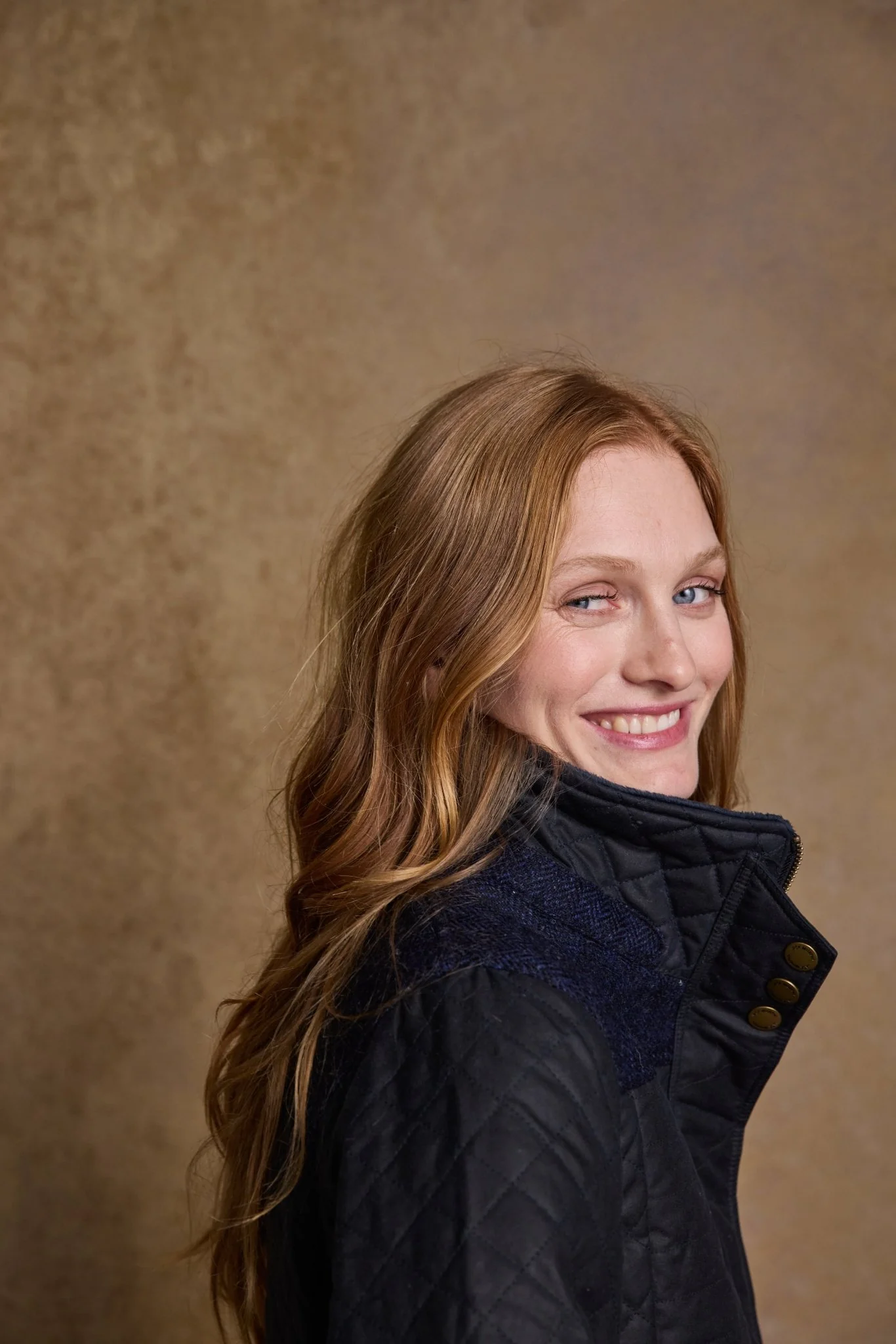 Jodie Wax Coat - Navy - Image 3