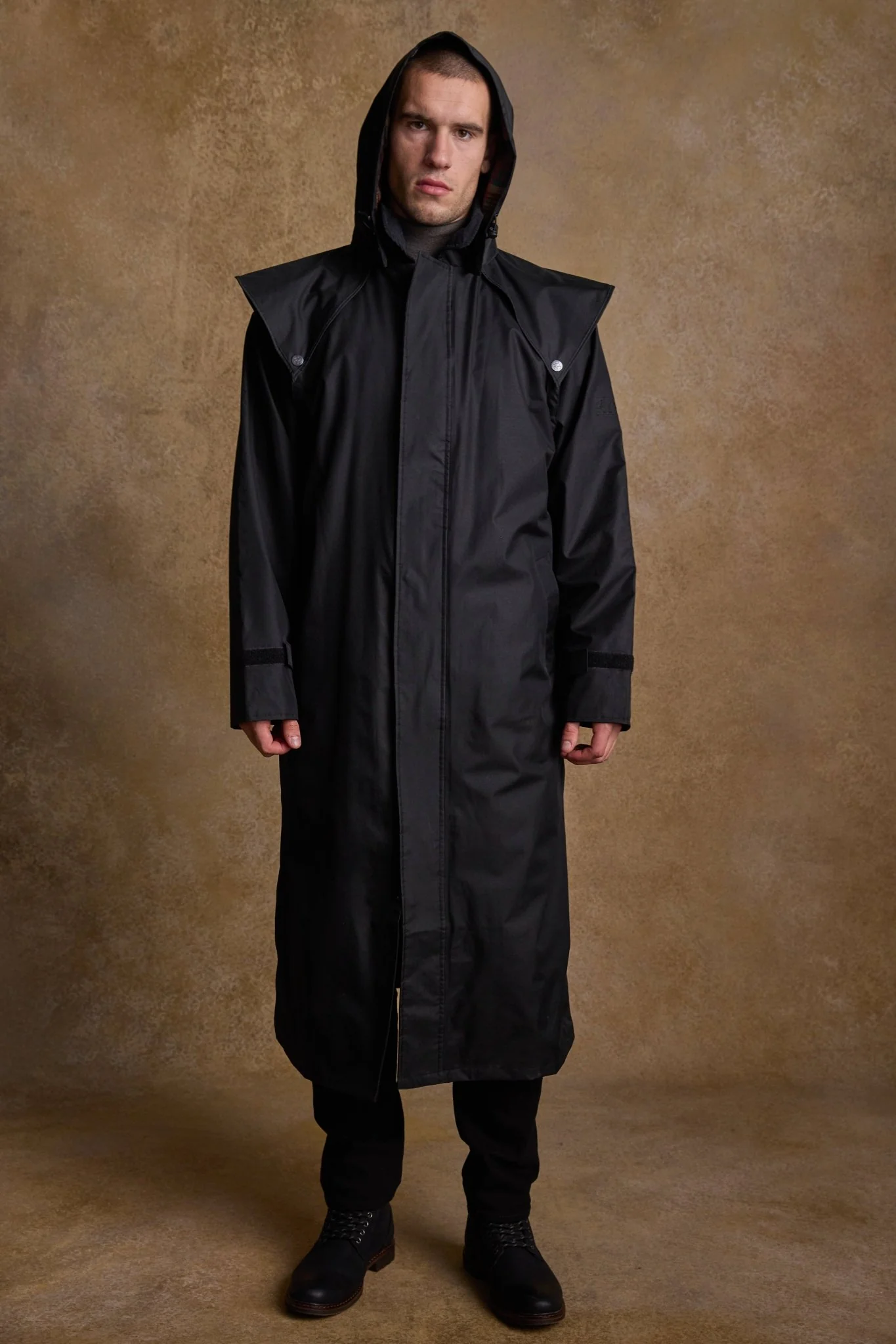 Lambourne Waterproof Coat - Black - Image 7