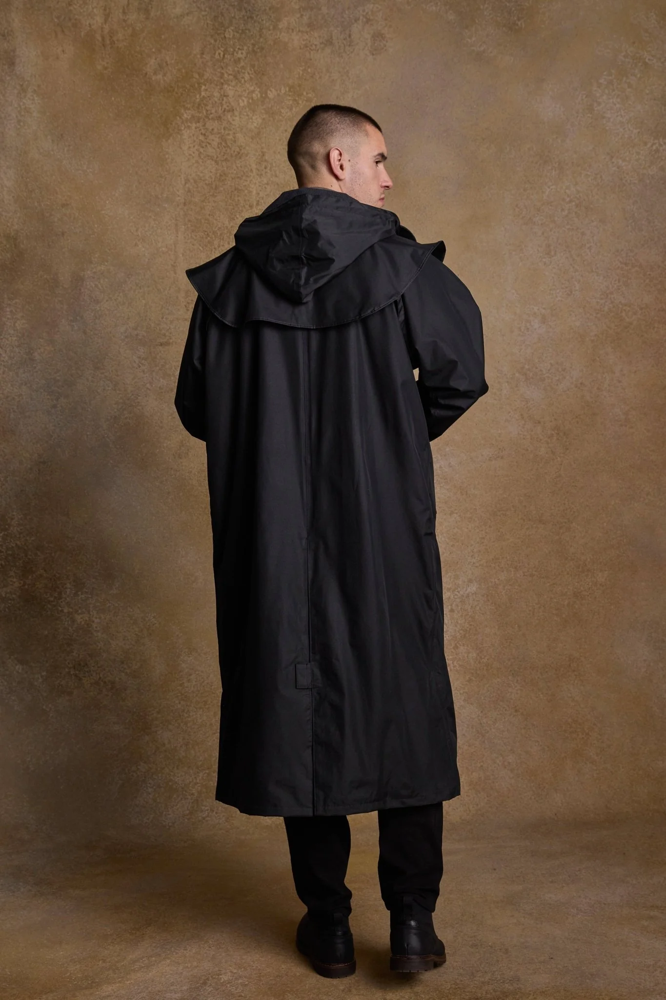 Lambourne Waterproof Coat - Black - Image 9