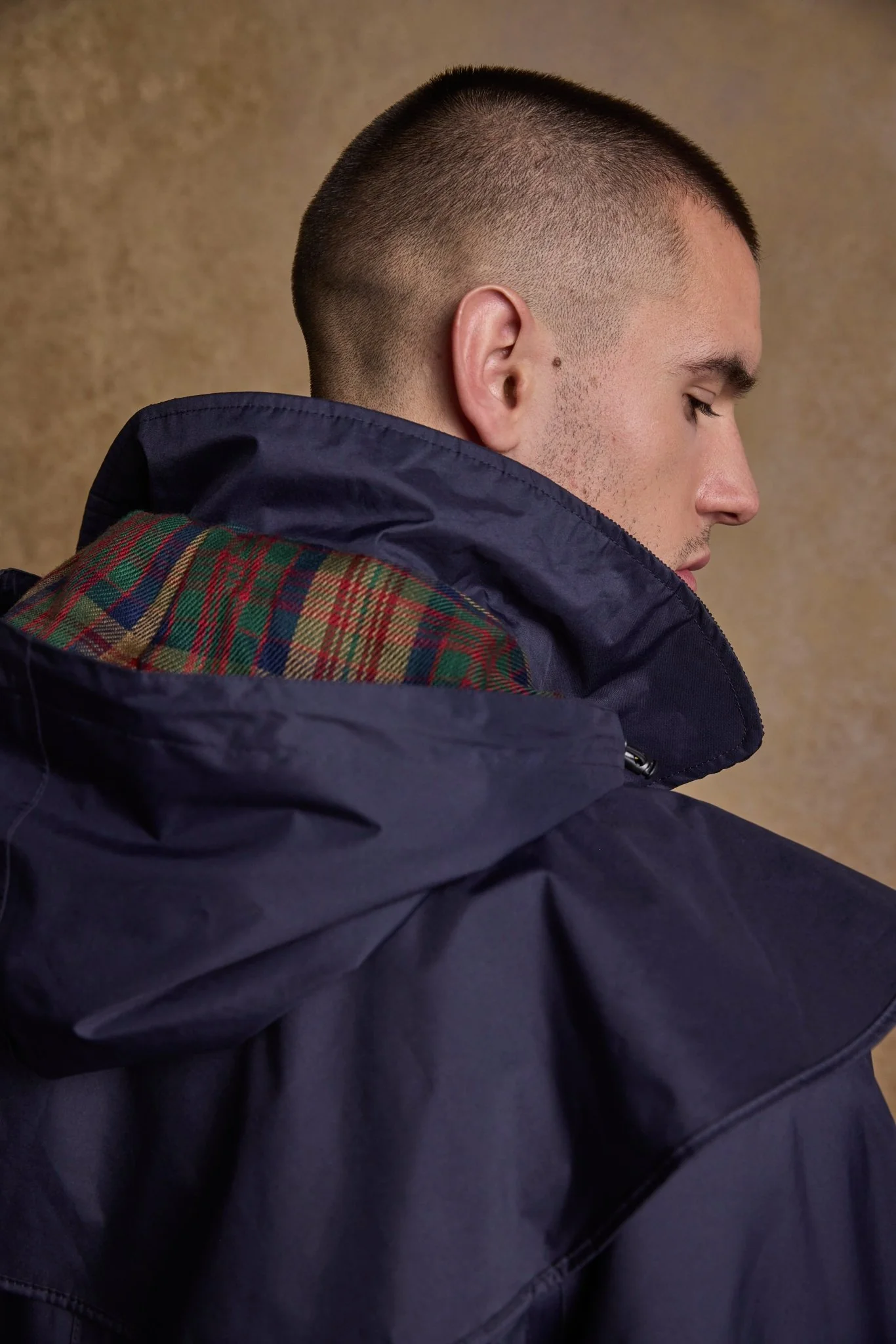 Lambourne Waterproof Coat - Navy - Image 3