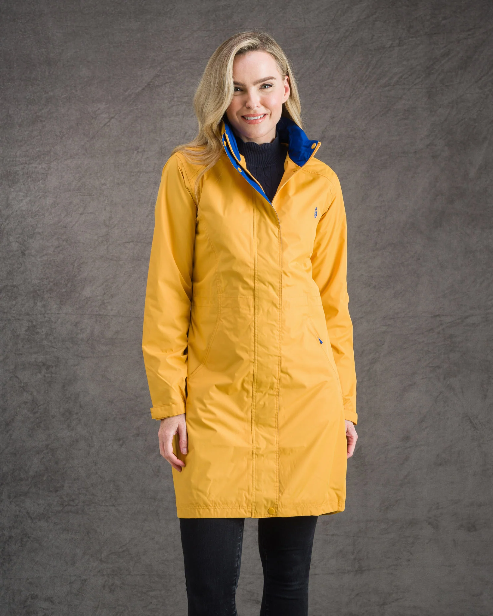 Lisa Lightweight Waterproof Jacket - Lemon Drop