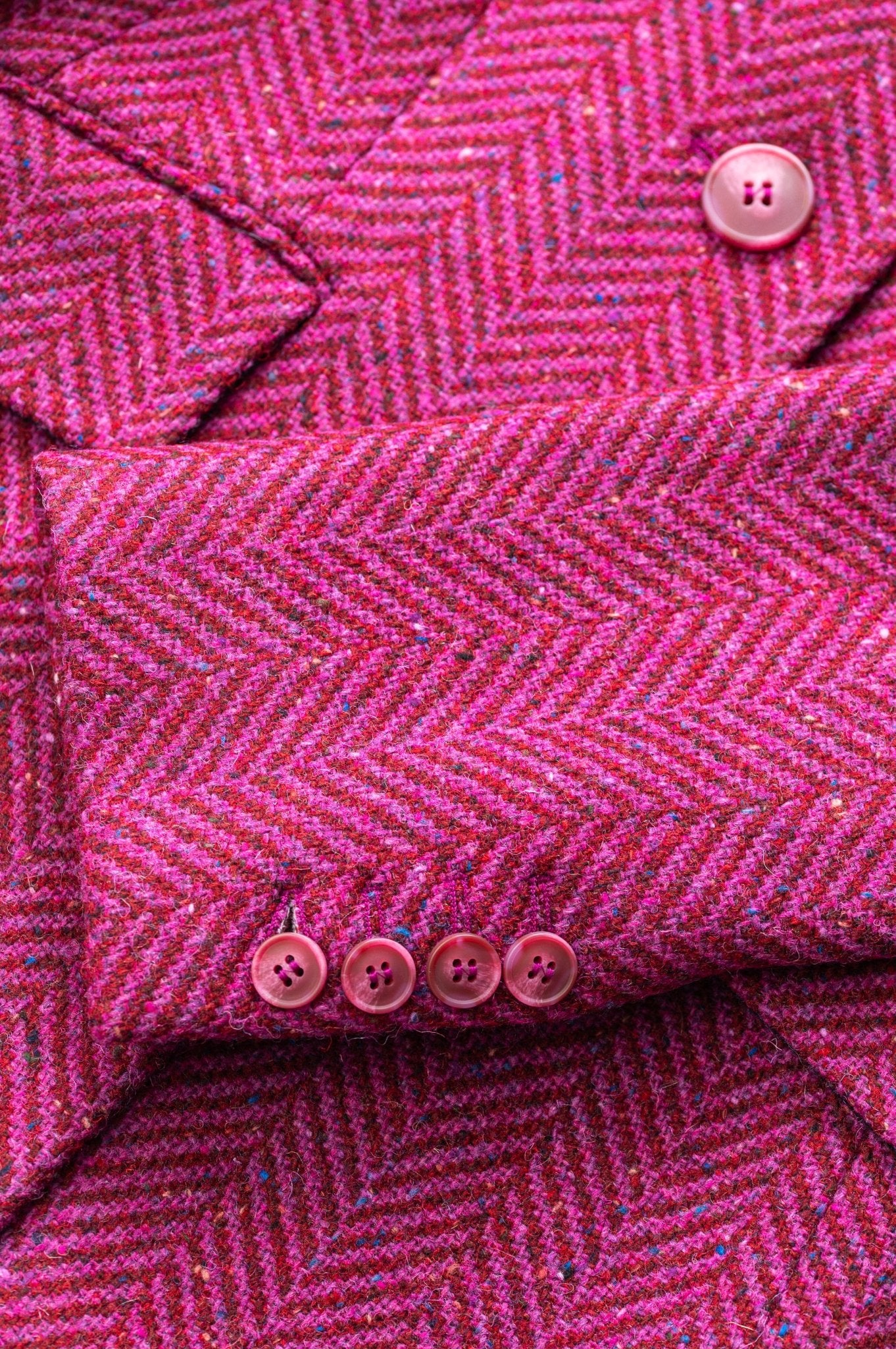 Mairéad Tweed Coat - Wild Burren Rose - Image 5