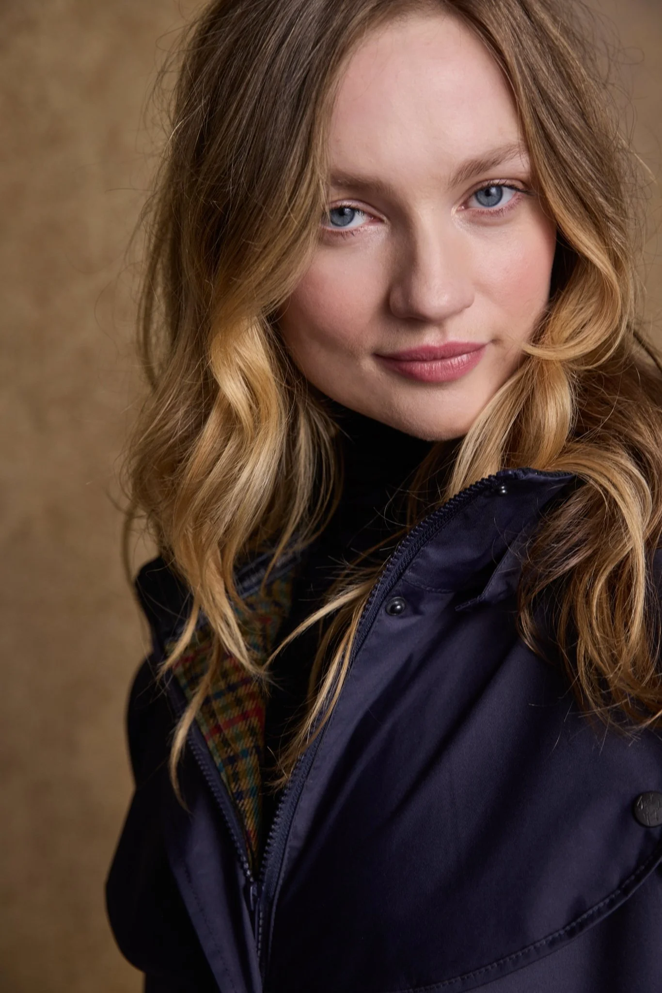 Malvern Waterproof Coat - Navy - Image 5
