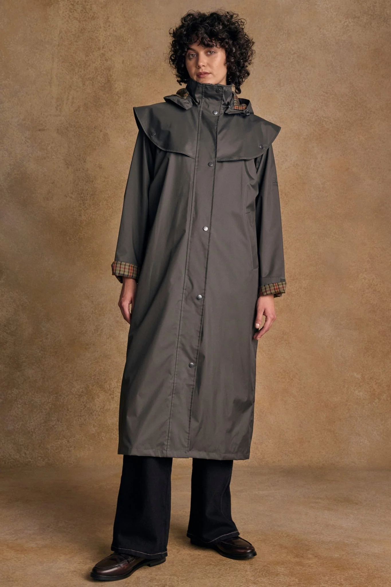 Malvern Waterproof Coat - Olive - Image 3