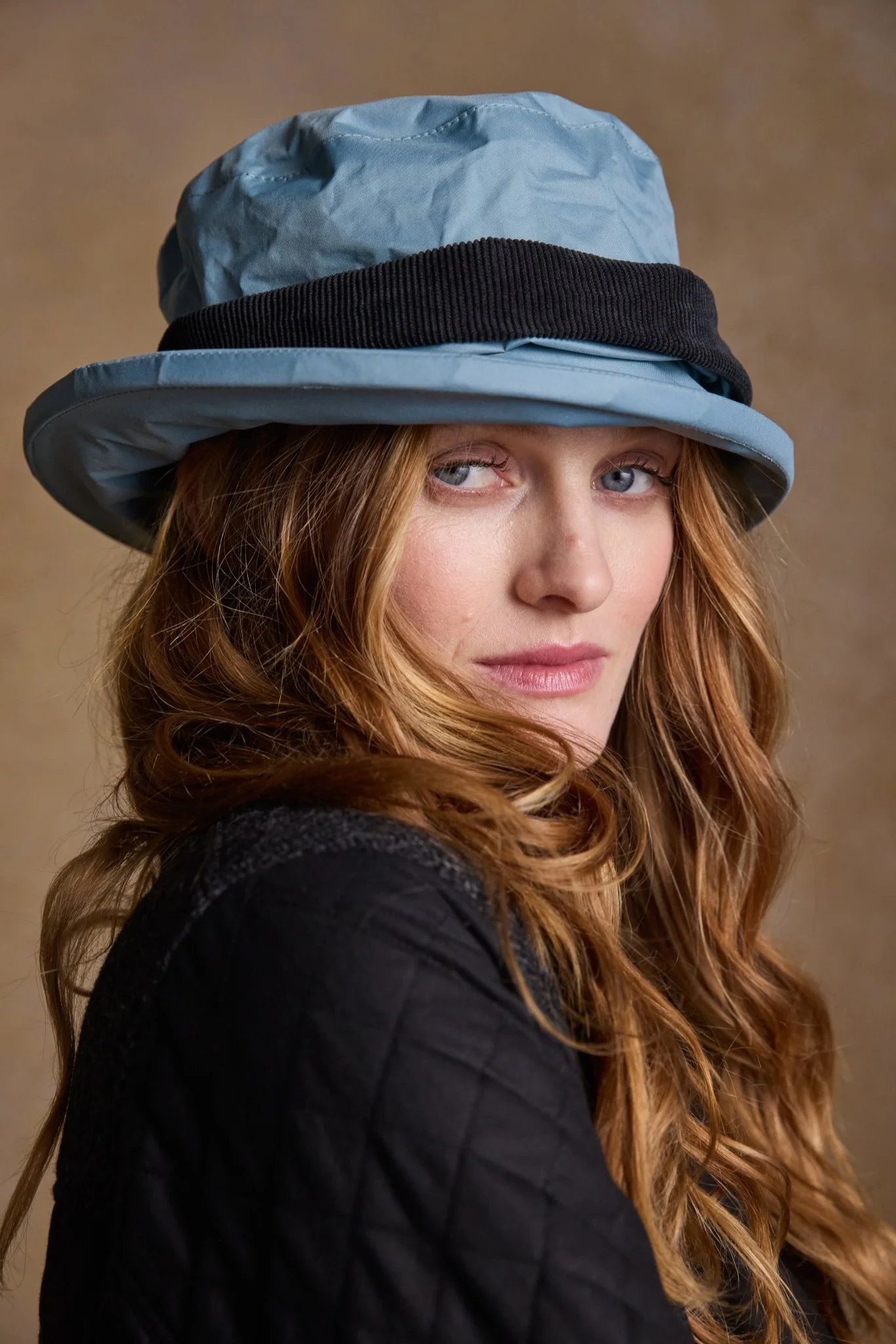 Malvern Waterproof Hat - Smoke Blue - Image 4