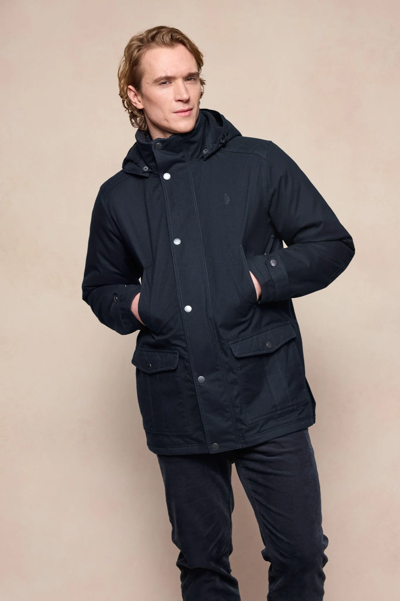 Michael Waterproof Jacket - Navy - Image 2