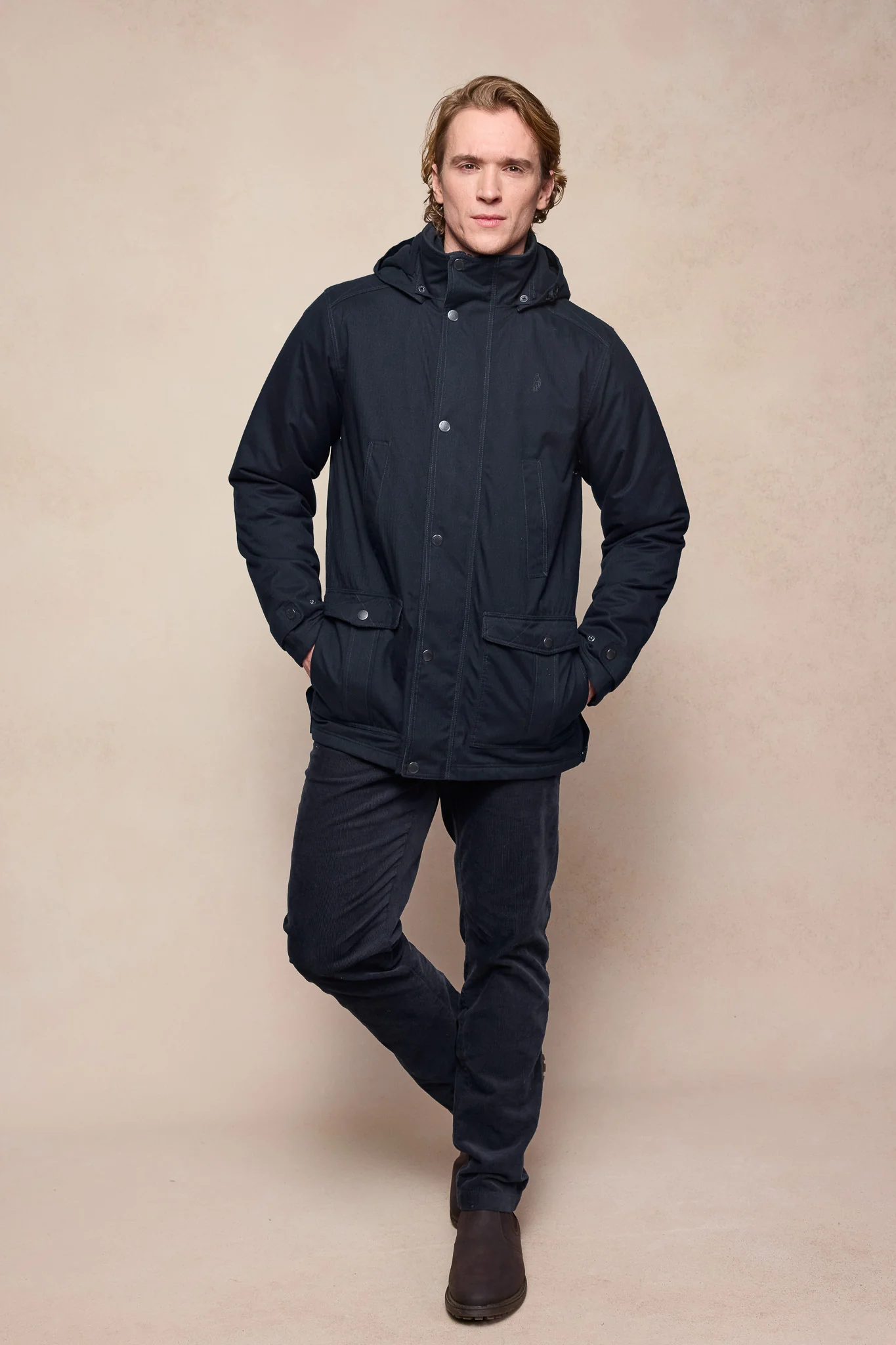 Michael Waterproof Jacket - Navy - Image 4