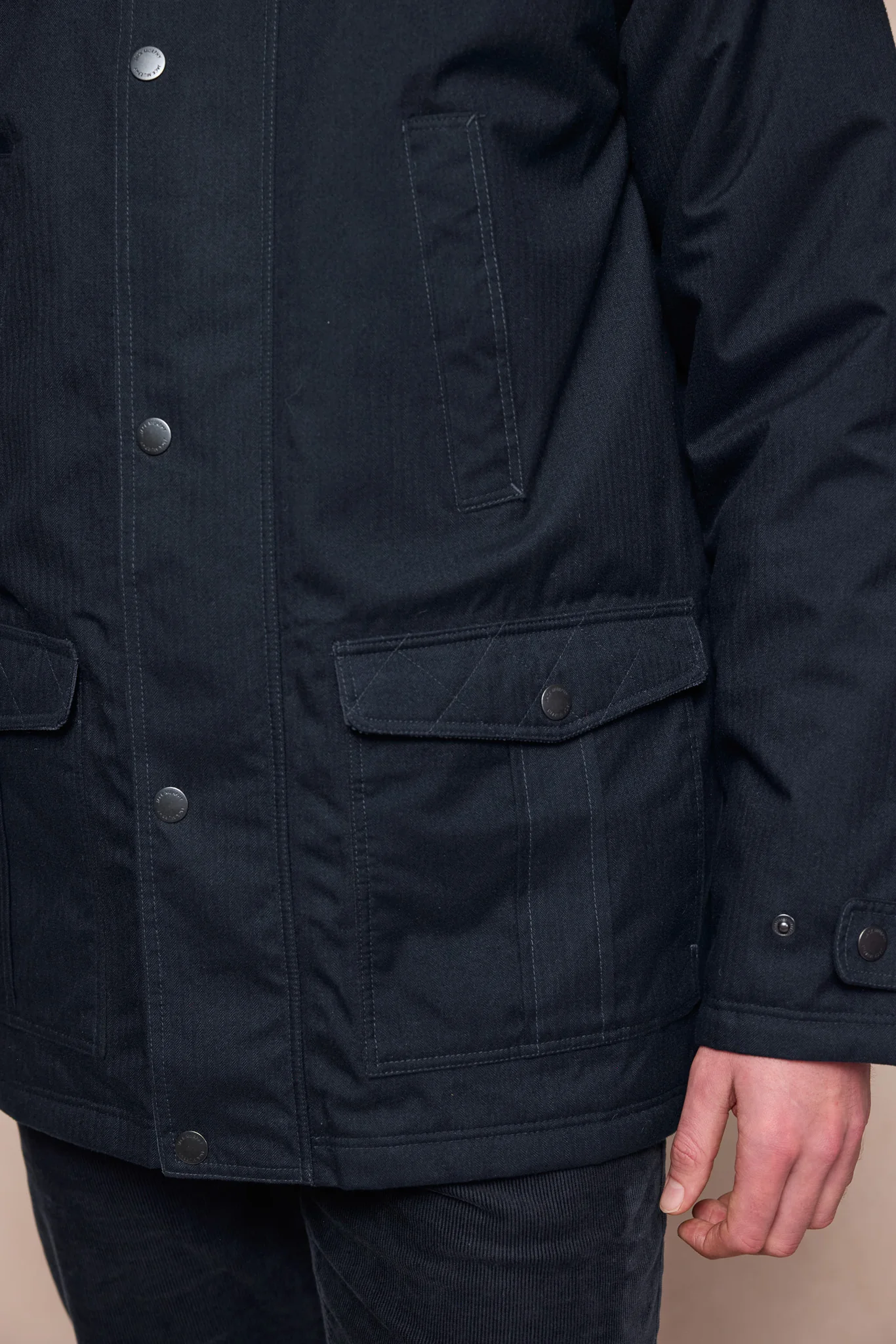 Michael Waterproof Jacket - Navy - Image 5