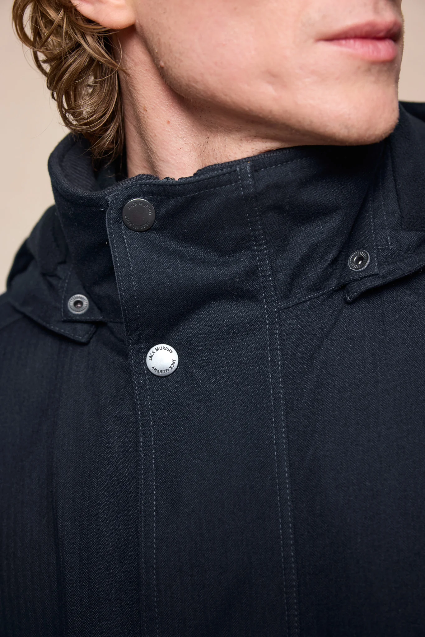Michael Waterproof Jacket - Navy - Image 8