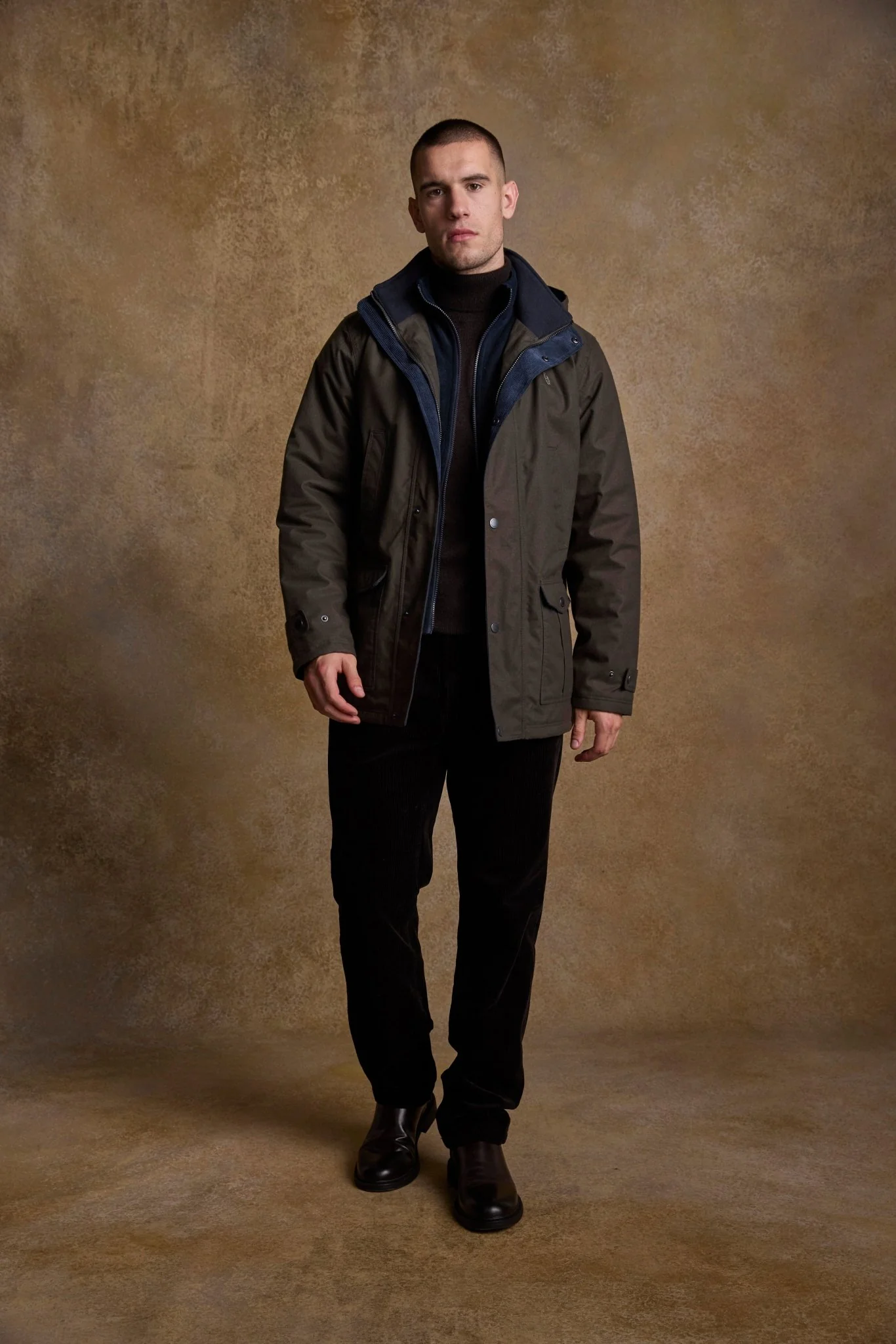 Michael Waterproof Jacket - Olive - Image 2