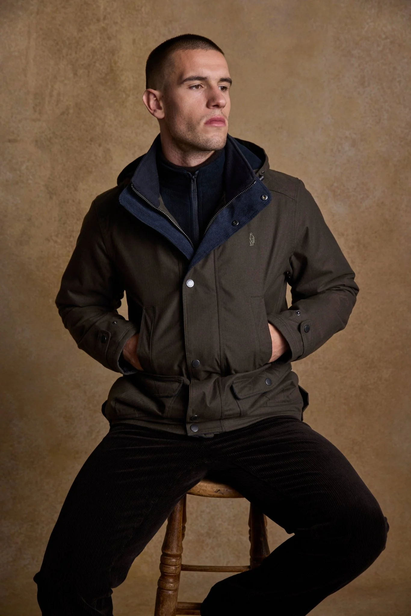 Michael Waterproof Jacket - Olive - Image 3