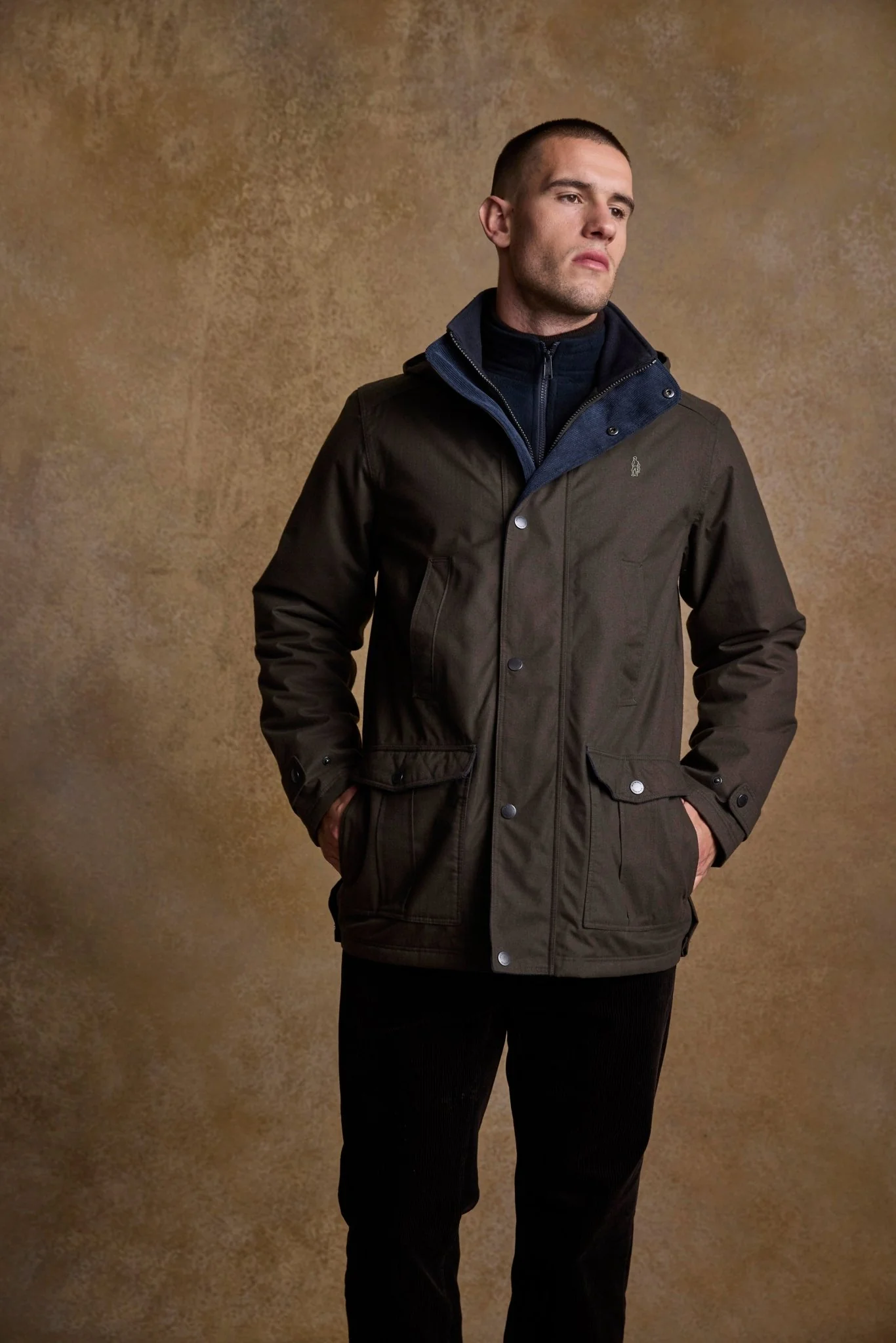 Michael Waterproof Jacket - Olive - Image 6