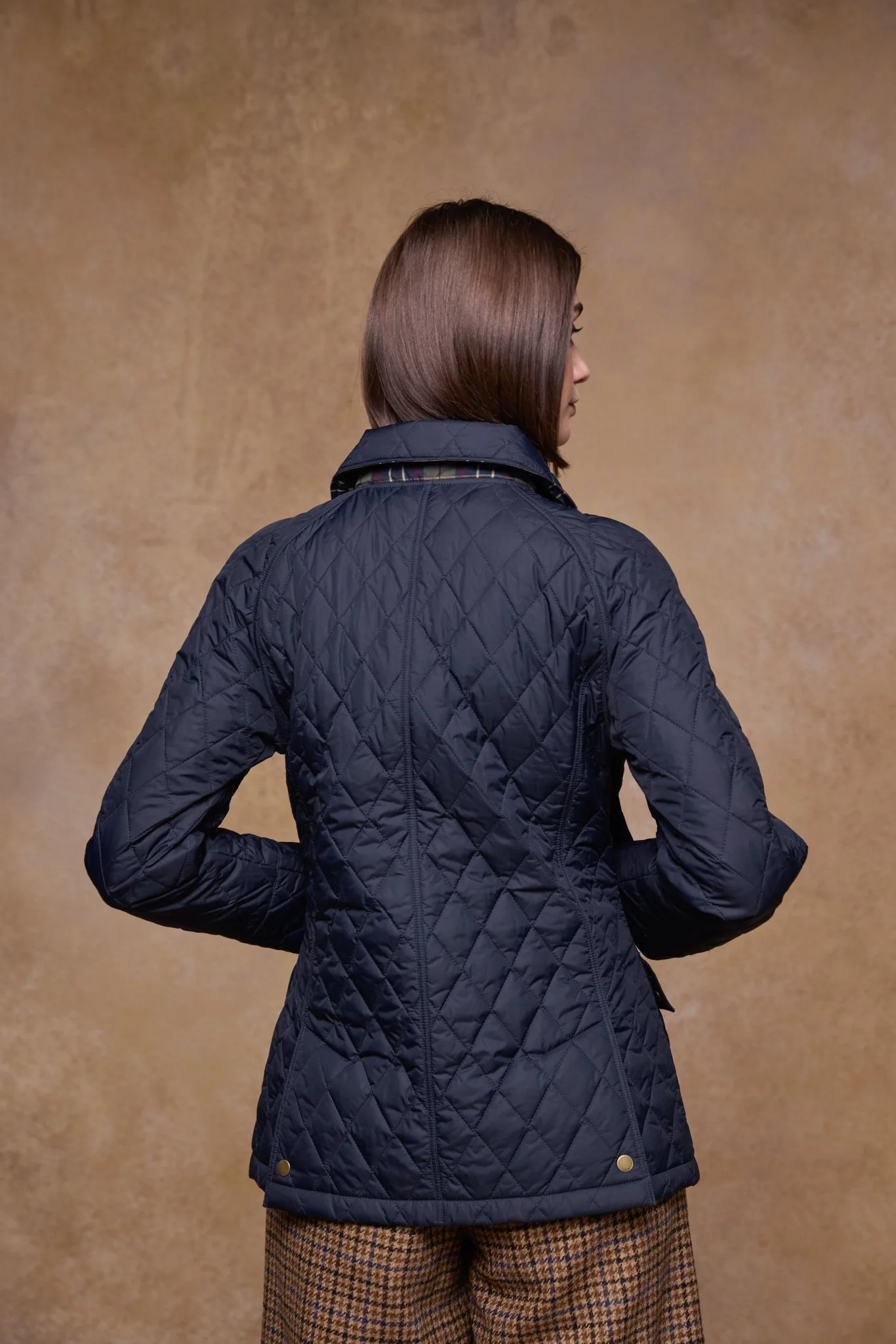 Molly Quilted Jacket - Navy - Image 11