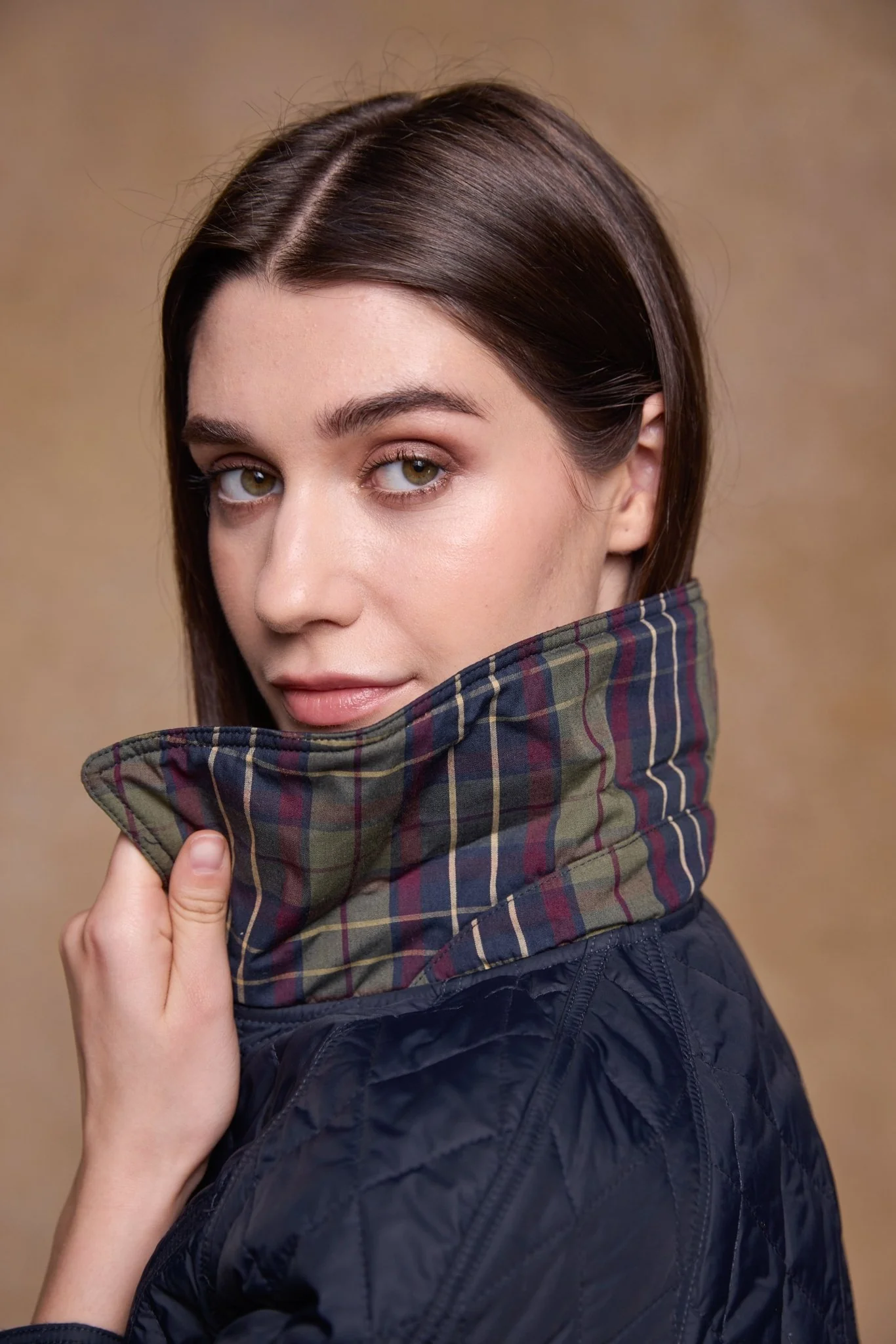Molly Quilted Jacket - Navy - Image 6
