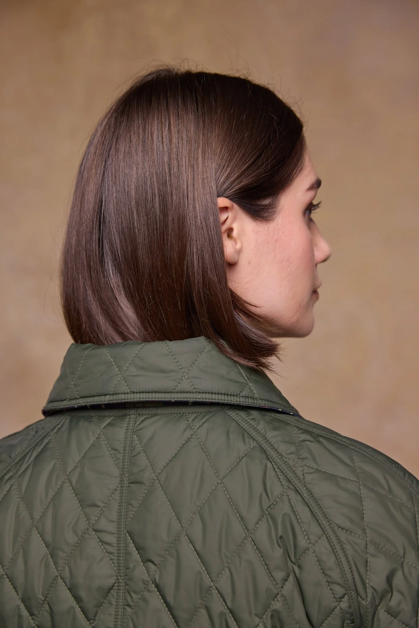 Molly Quilted Jacket - Olive - Image 10