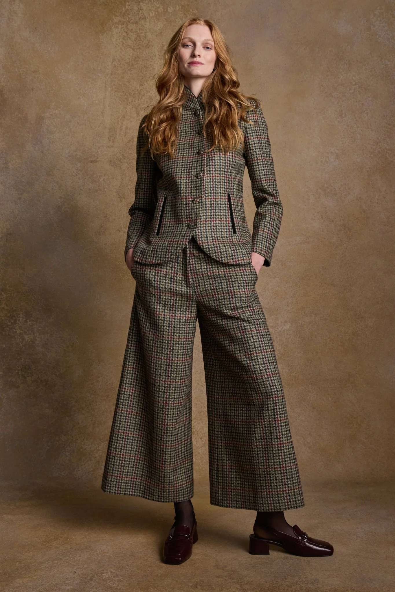 Nicole Tweed Jacket - Hacking Check - Image 4