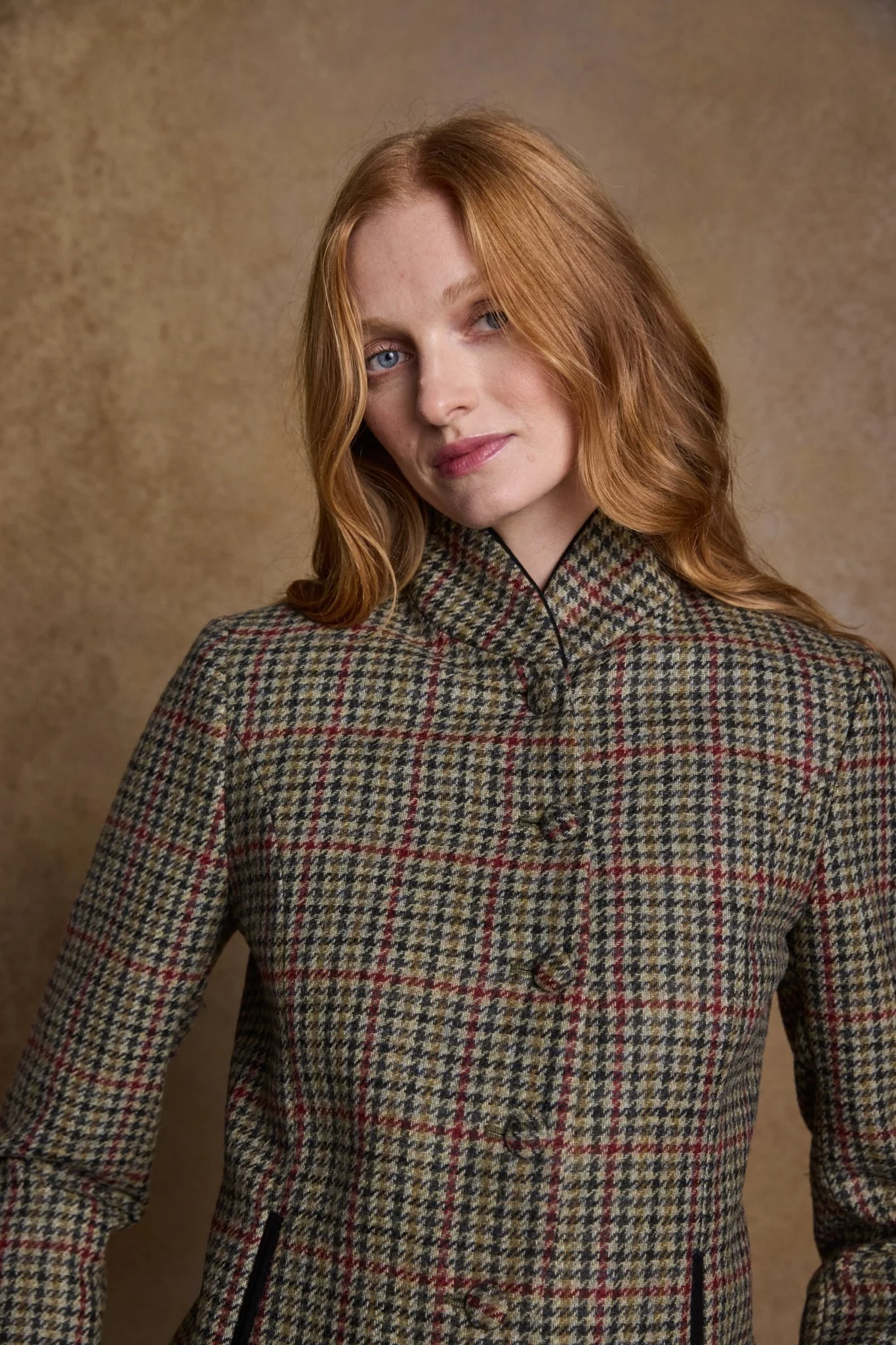 Nicole Tweed Jacket - Hacking Check - Image 5