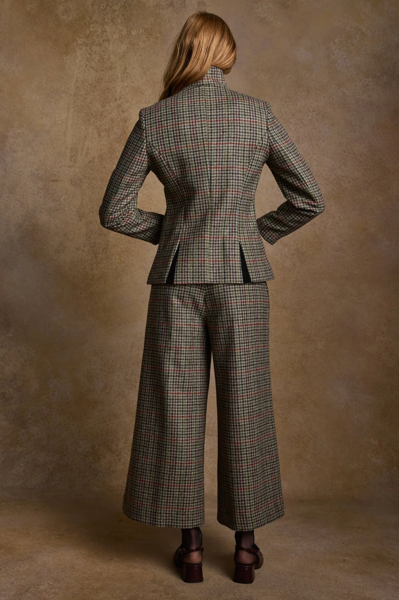 Nicole Tweed Jacket - Hacking Check - Image 8