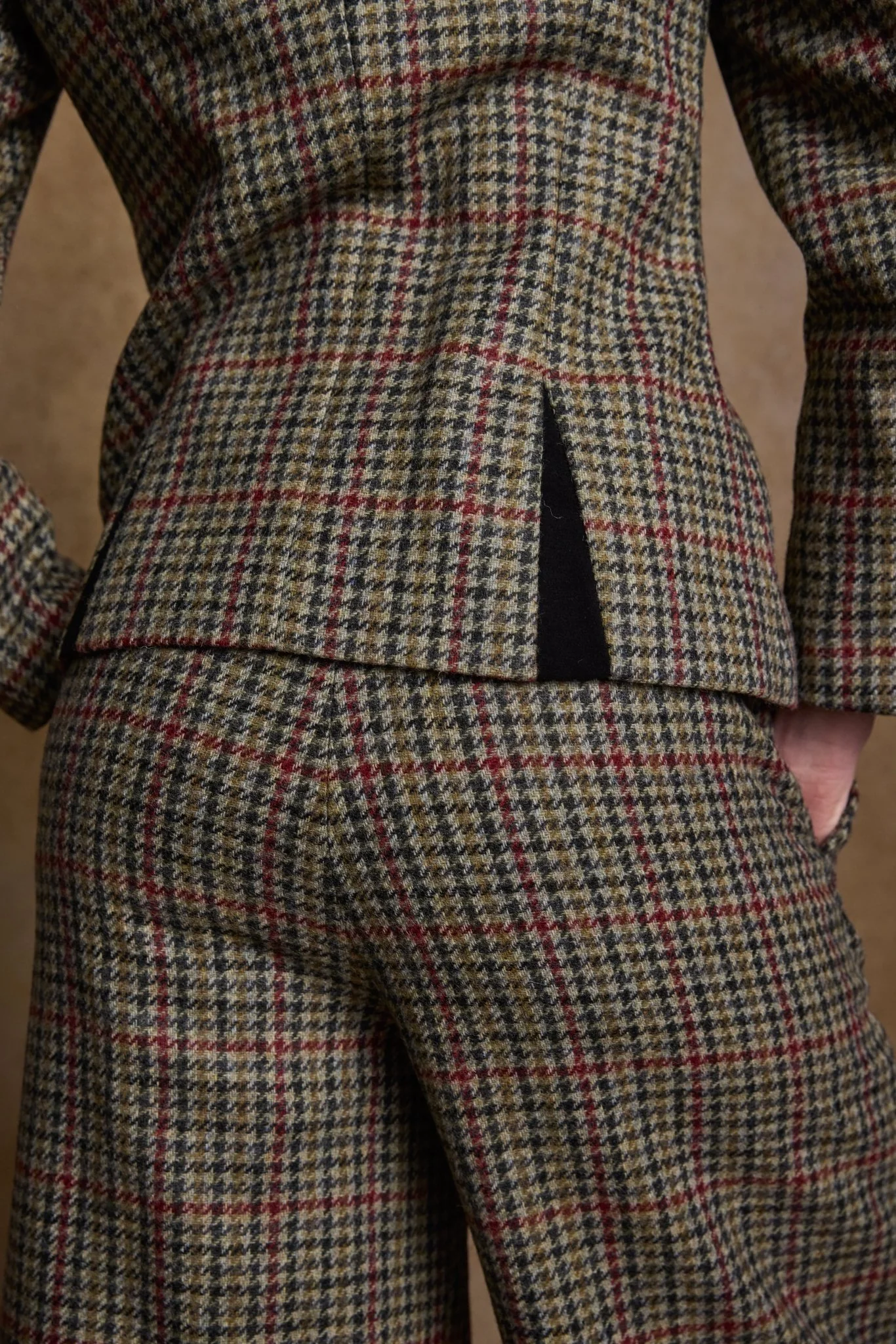 Nicole Tweed Jacket - Hacking Check - Image 9