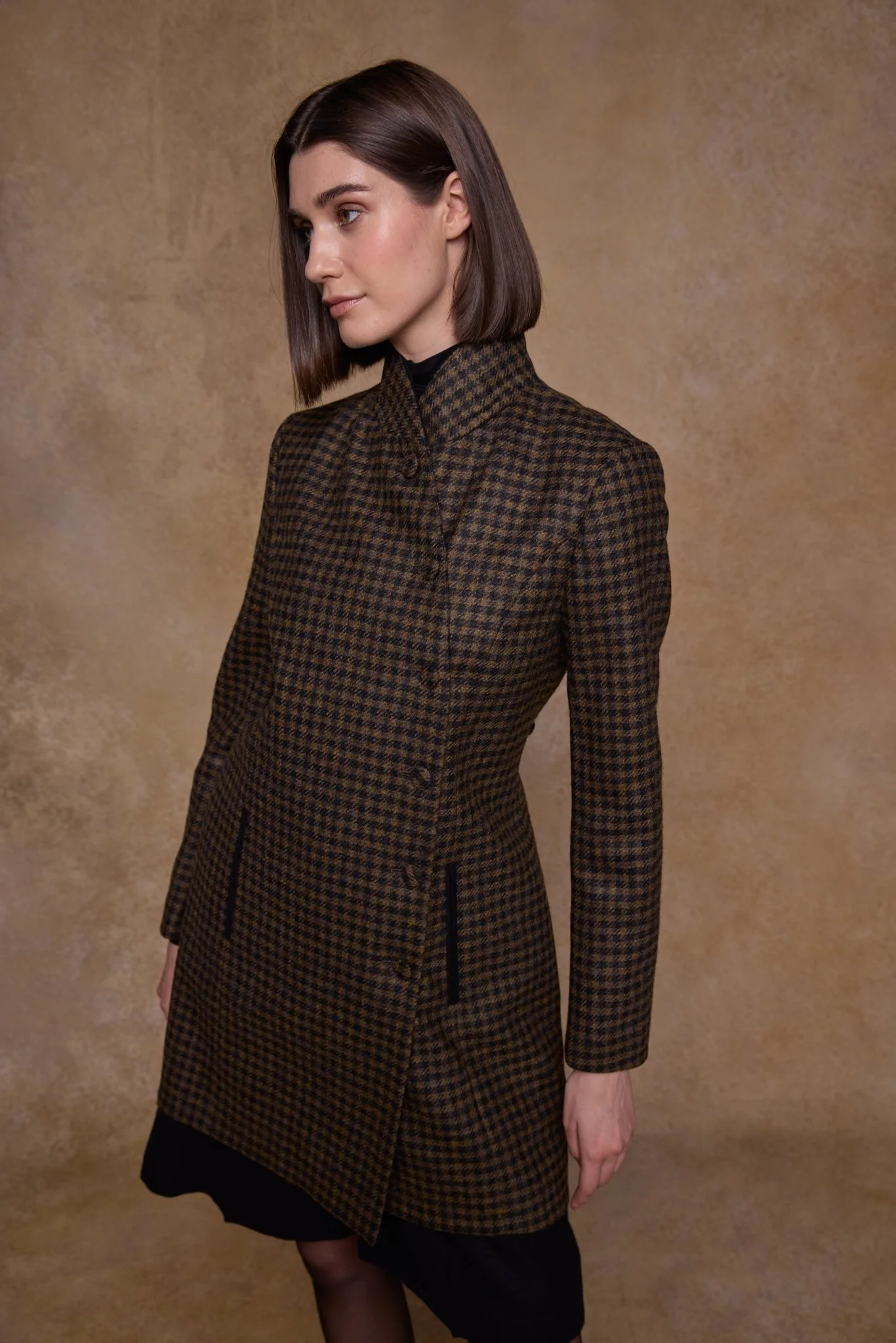 Robin Tweed Coat - Earth Check