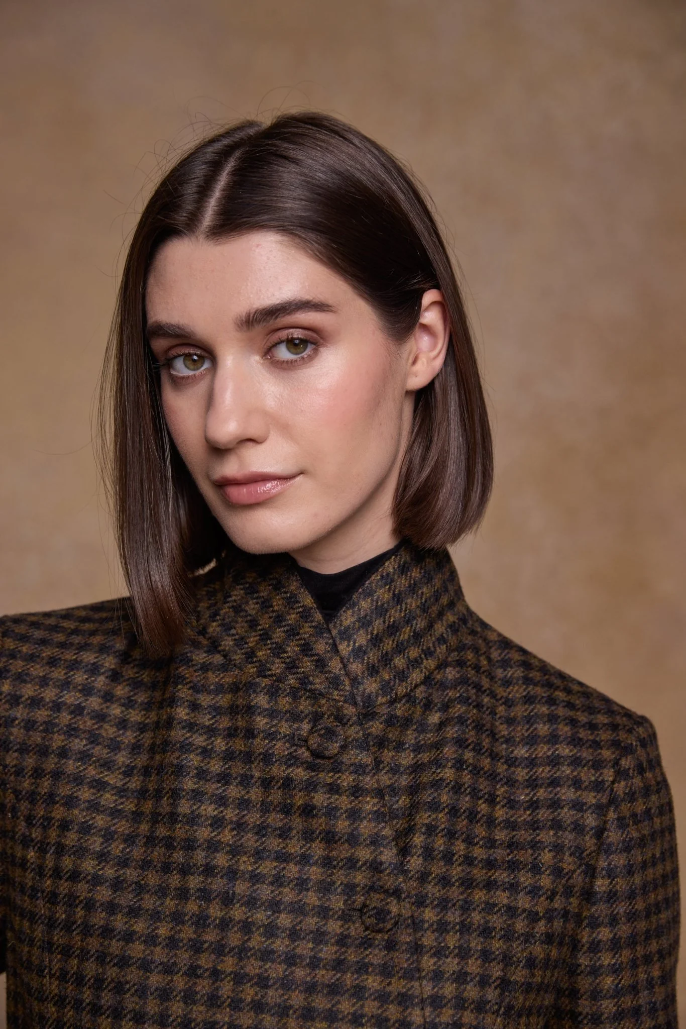 Robin Tweed Coat - Earth Check - Image 3