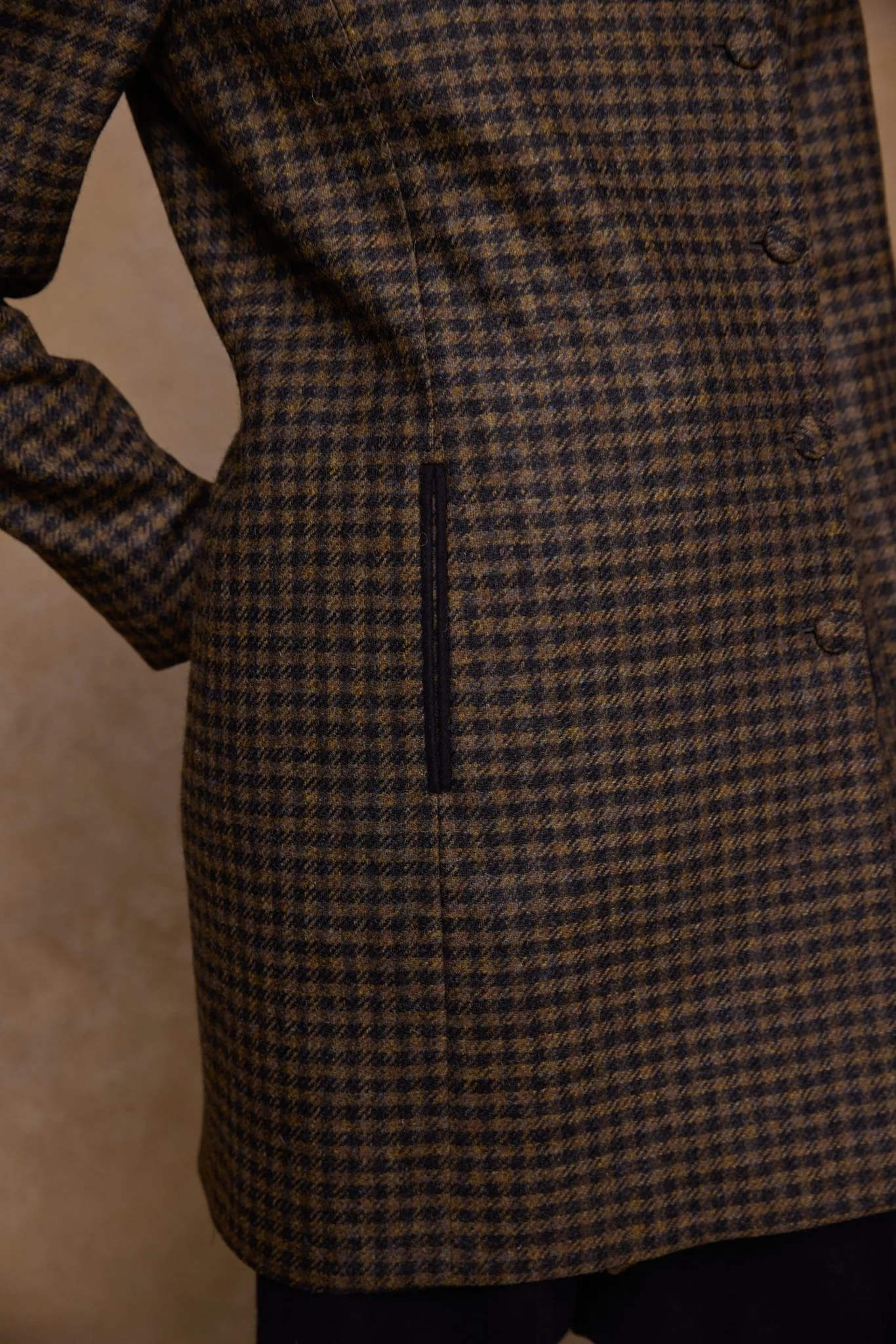 Robin Tweed Coat - Earth Check - Image 5